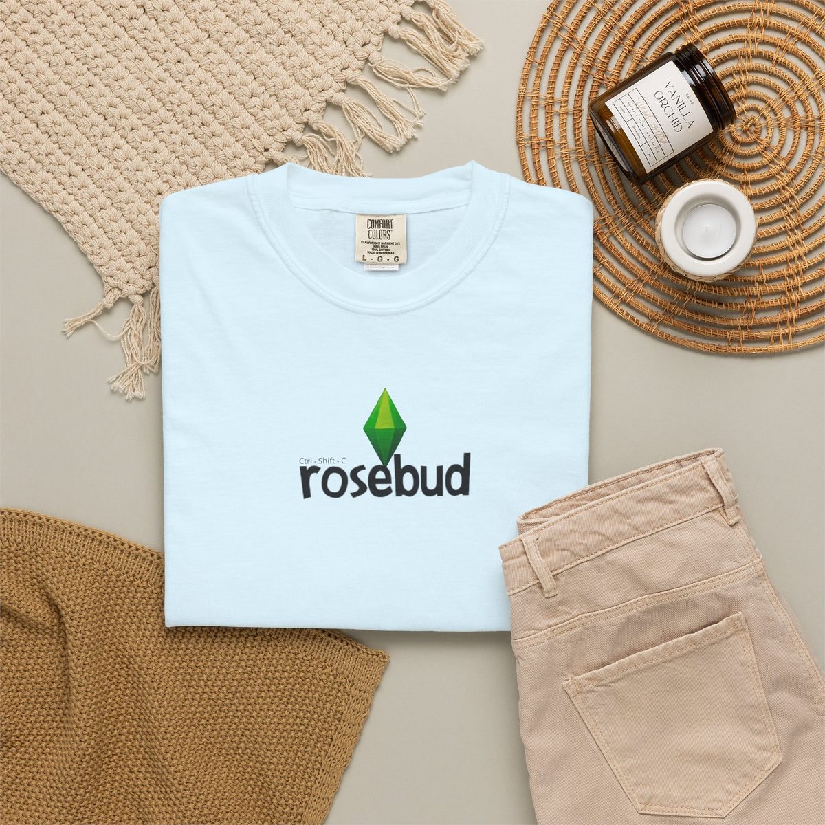 Rosebud Gamer Tee
