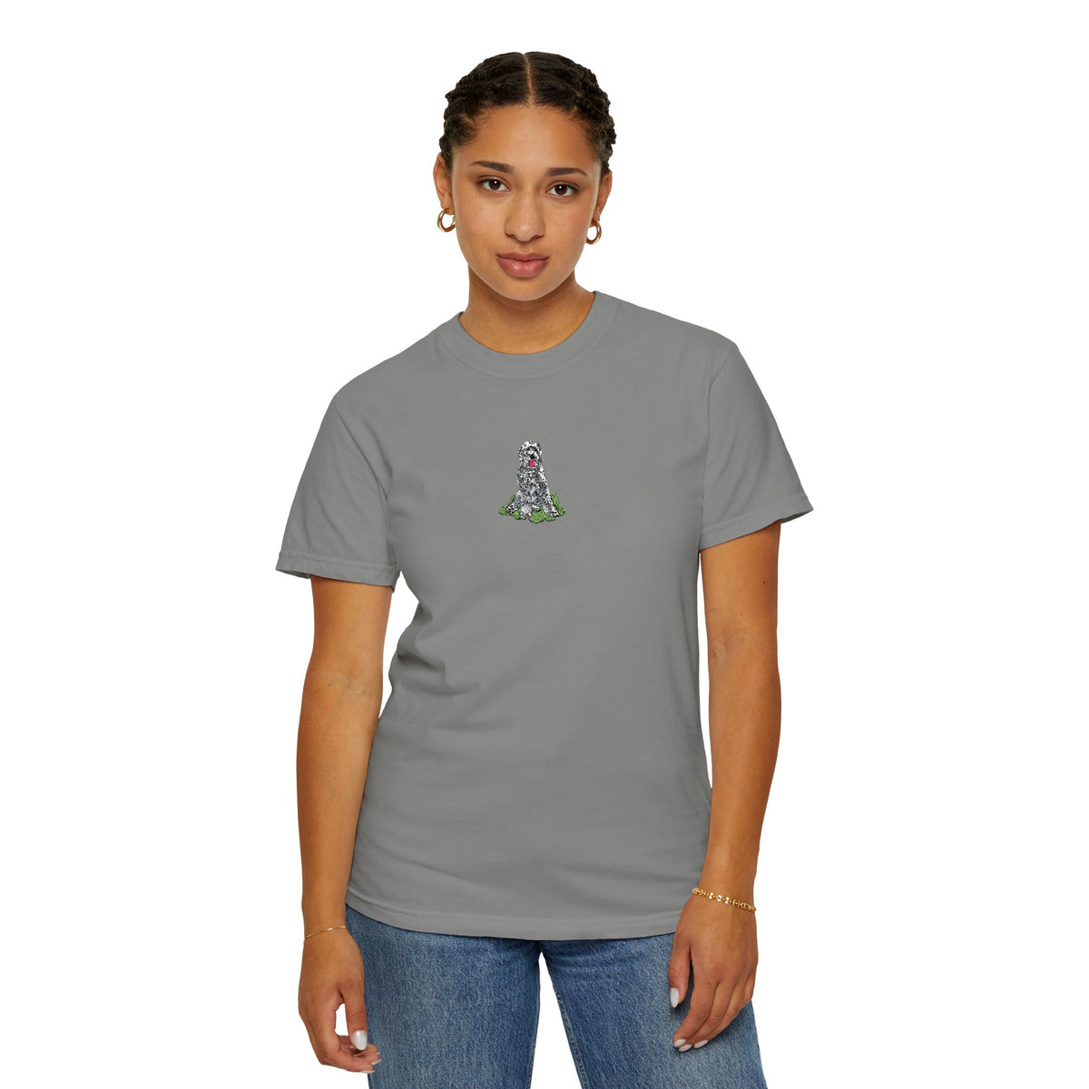 Sheepadoodle Embroidered Tee
