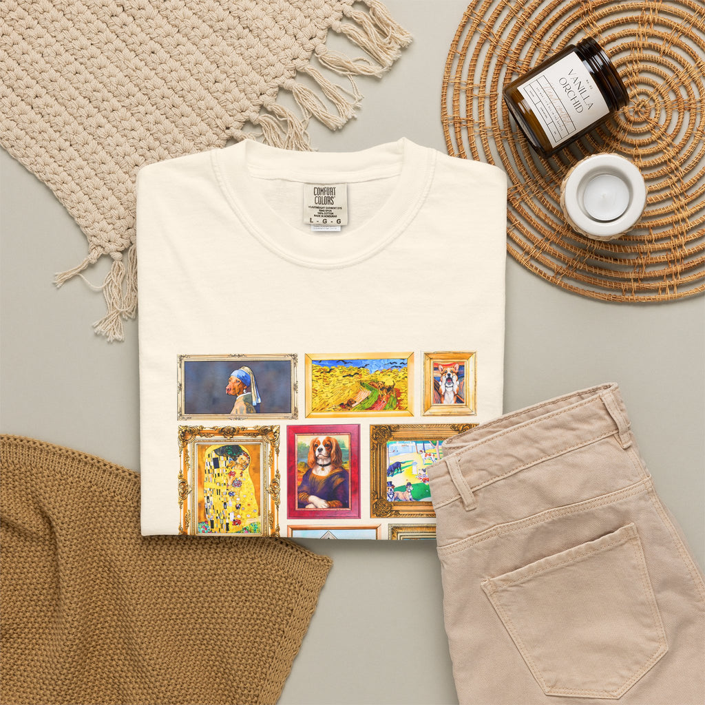 Dog Art Gallery Tee