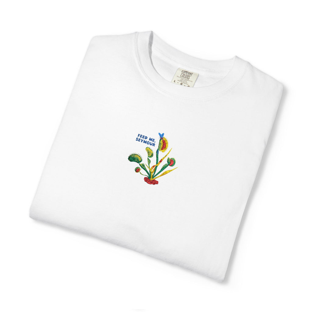 Feed Me Seymour Embroidered Tee