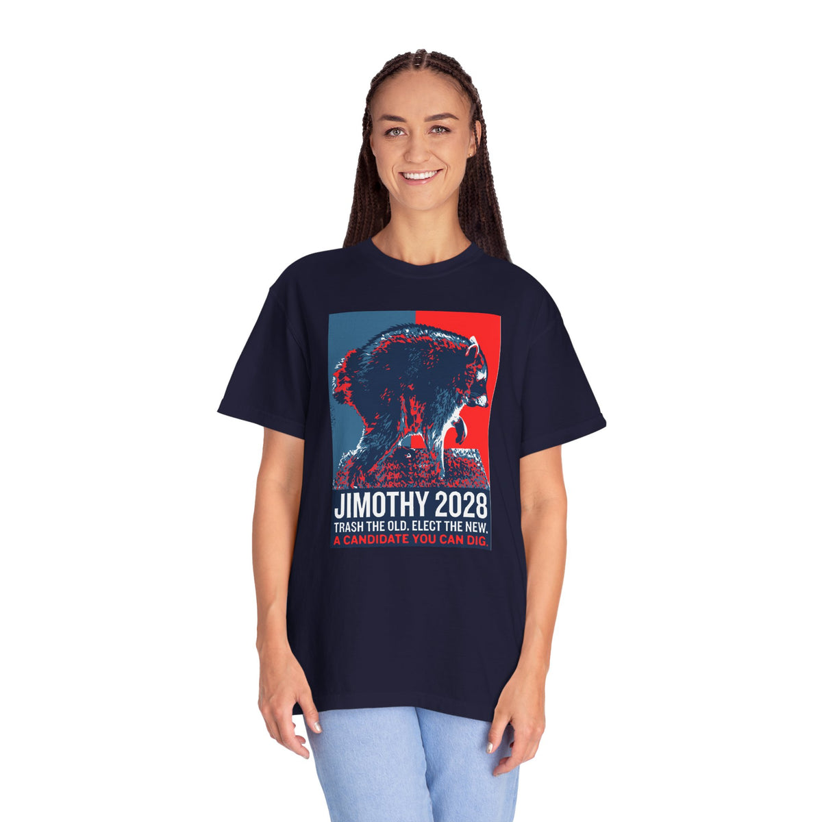 Jimothy 2028 Campaign Poster Tee