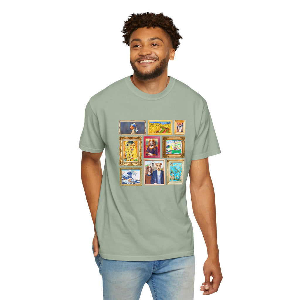 Dog Art Gallery Tee