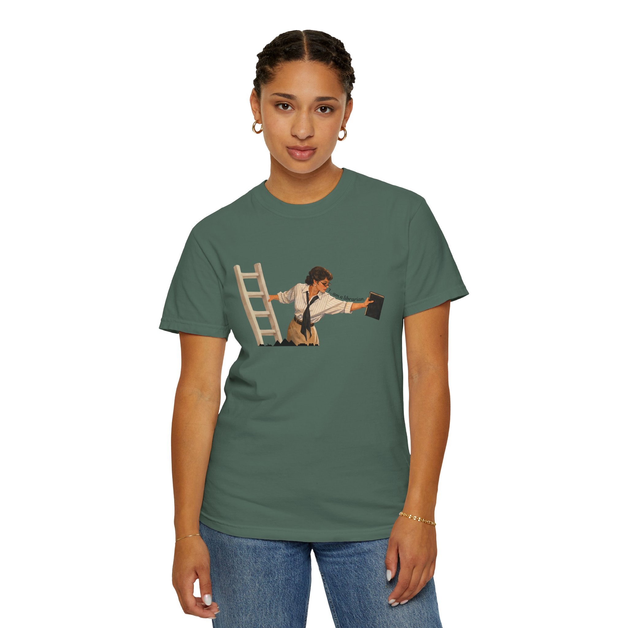 Evelyn Librarian Tee