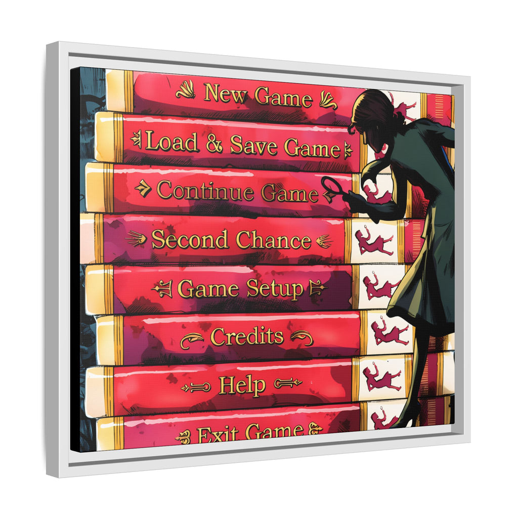 Detective Framed Canvas