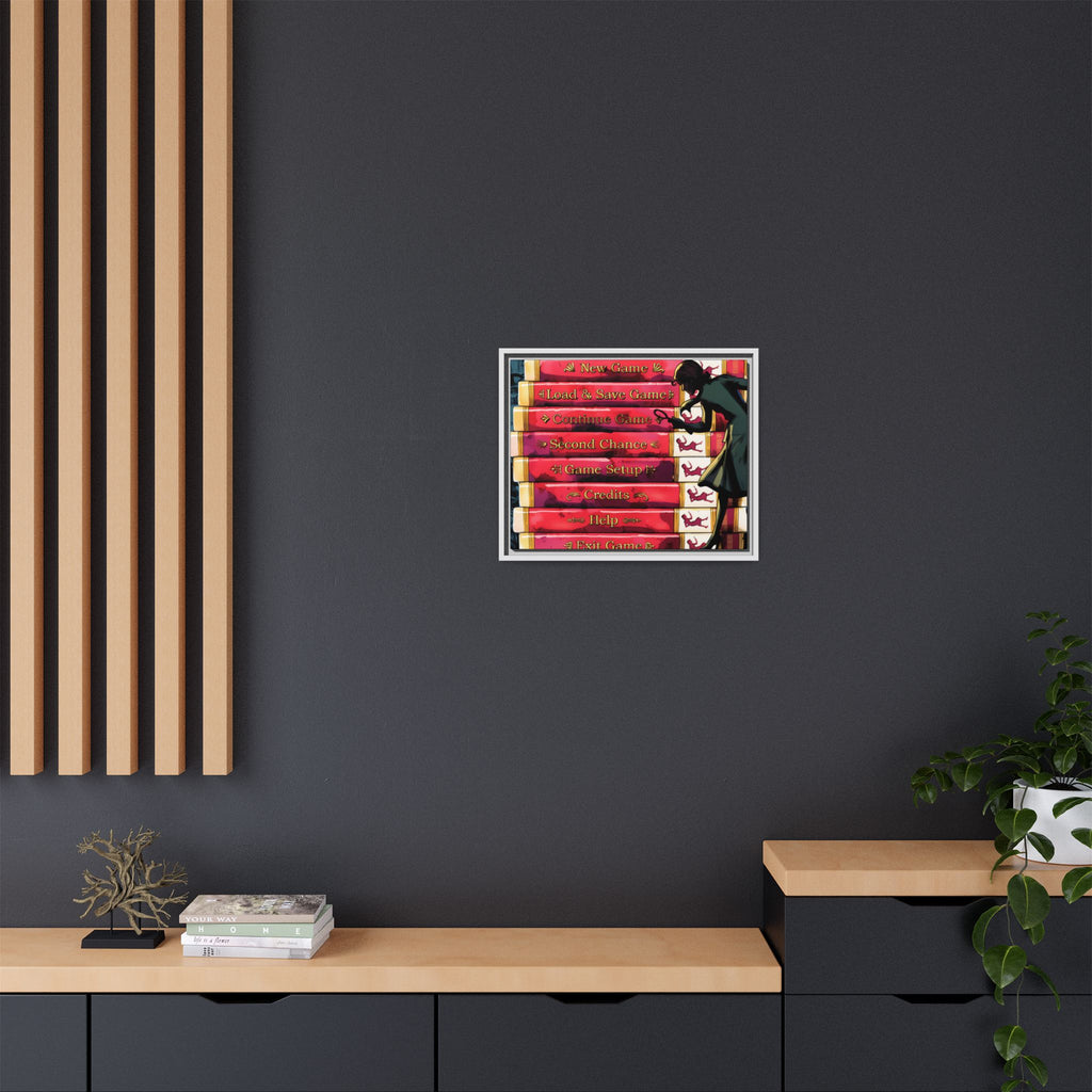 Detective Framed Canvas