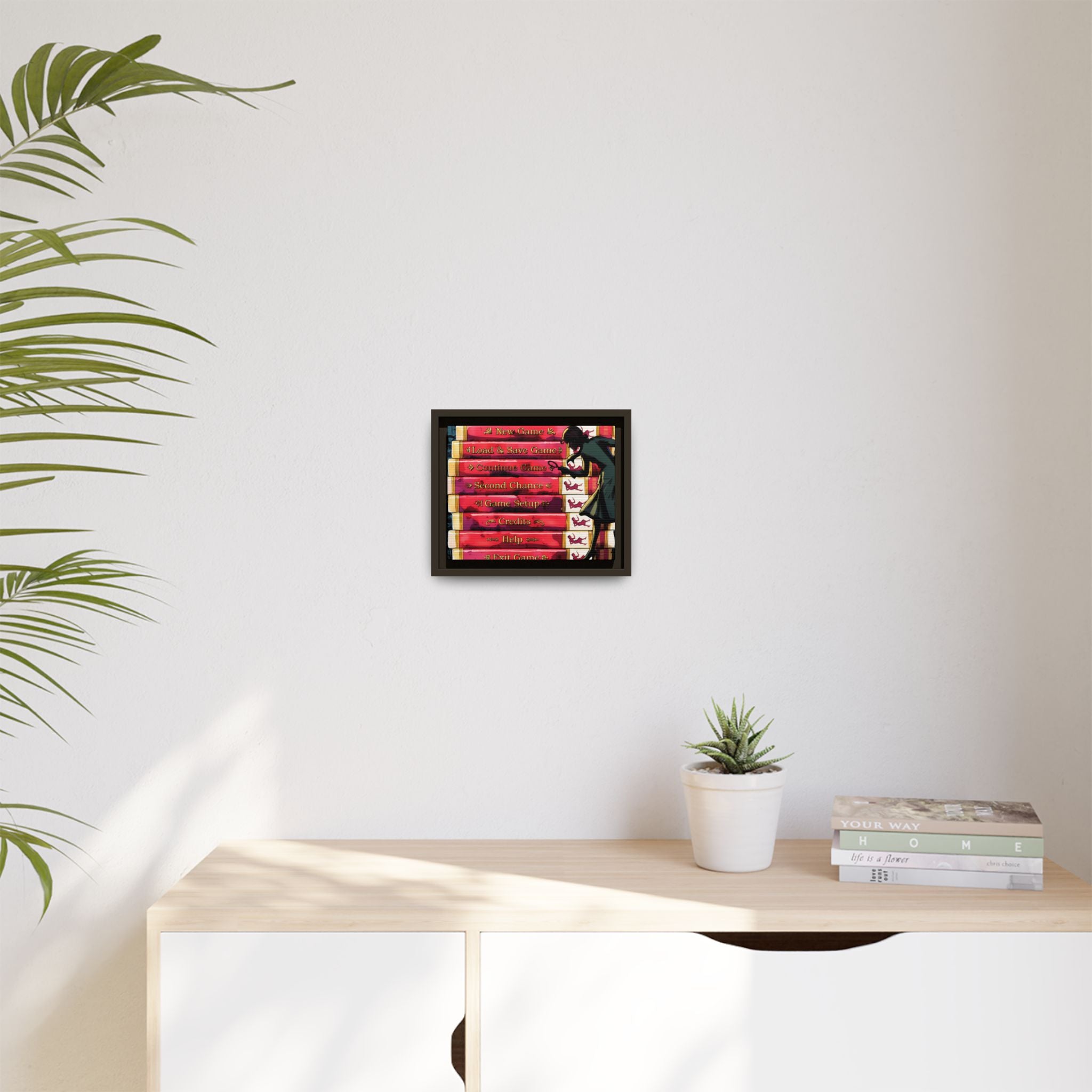 Detective Framed Canvas