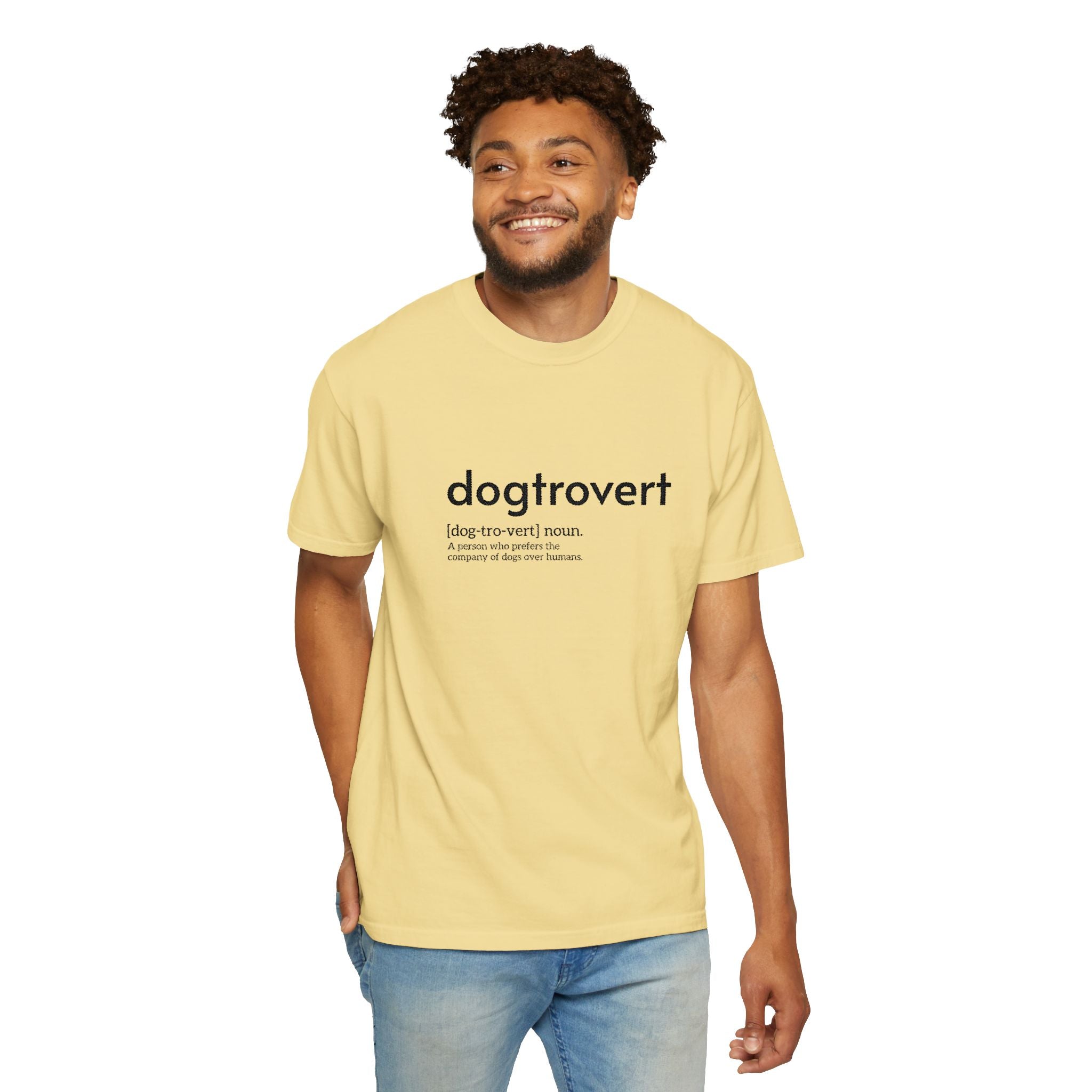 Dog-tro-vert Embroidered T-Shirt