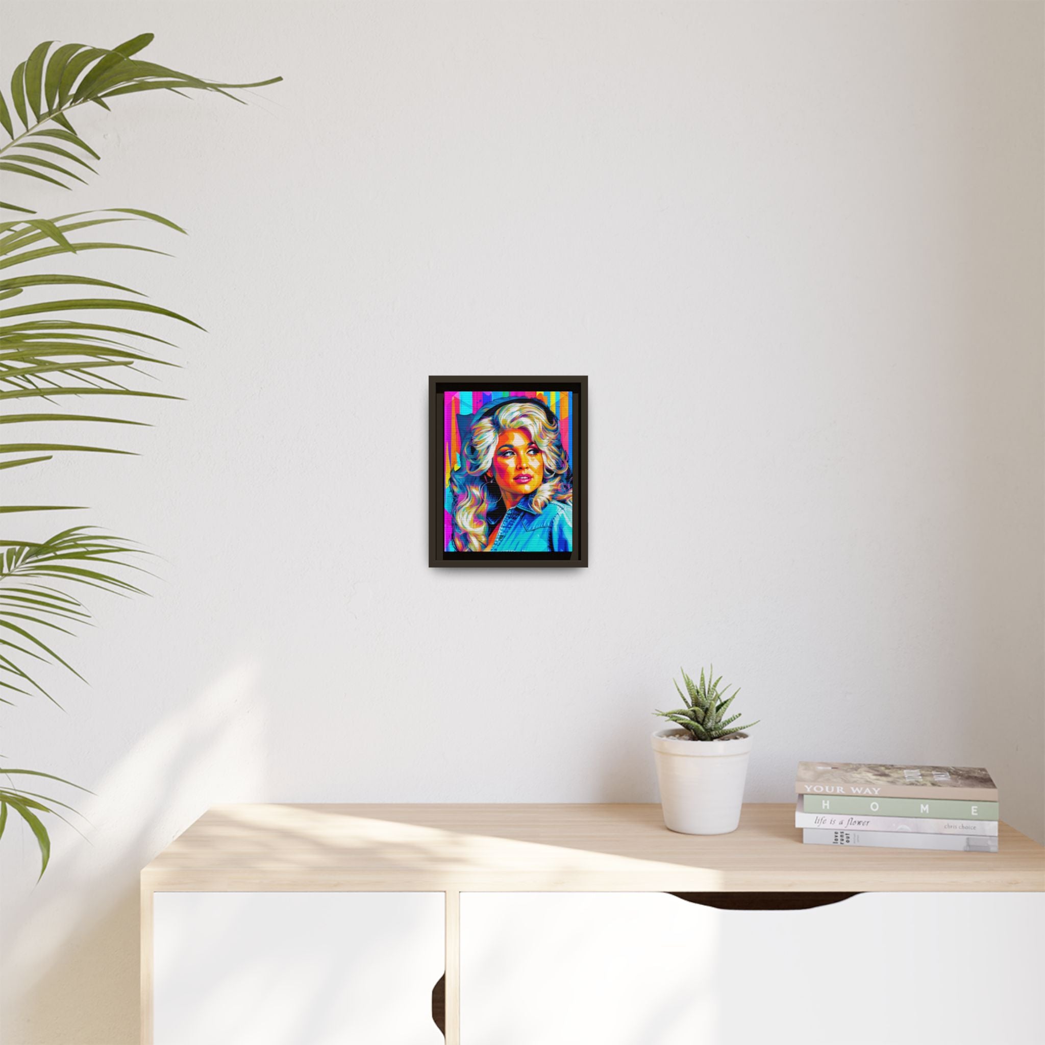 Queen of Country Framed Canvas