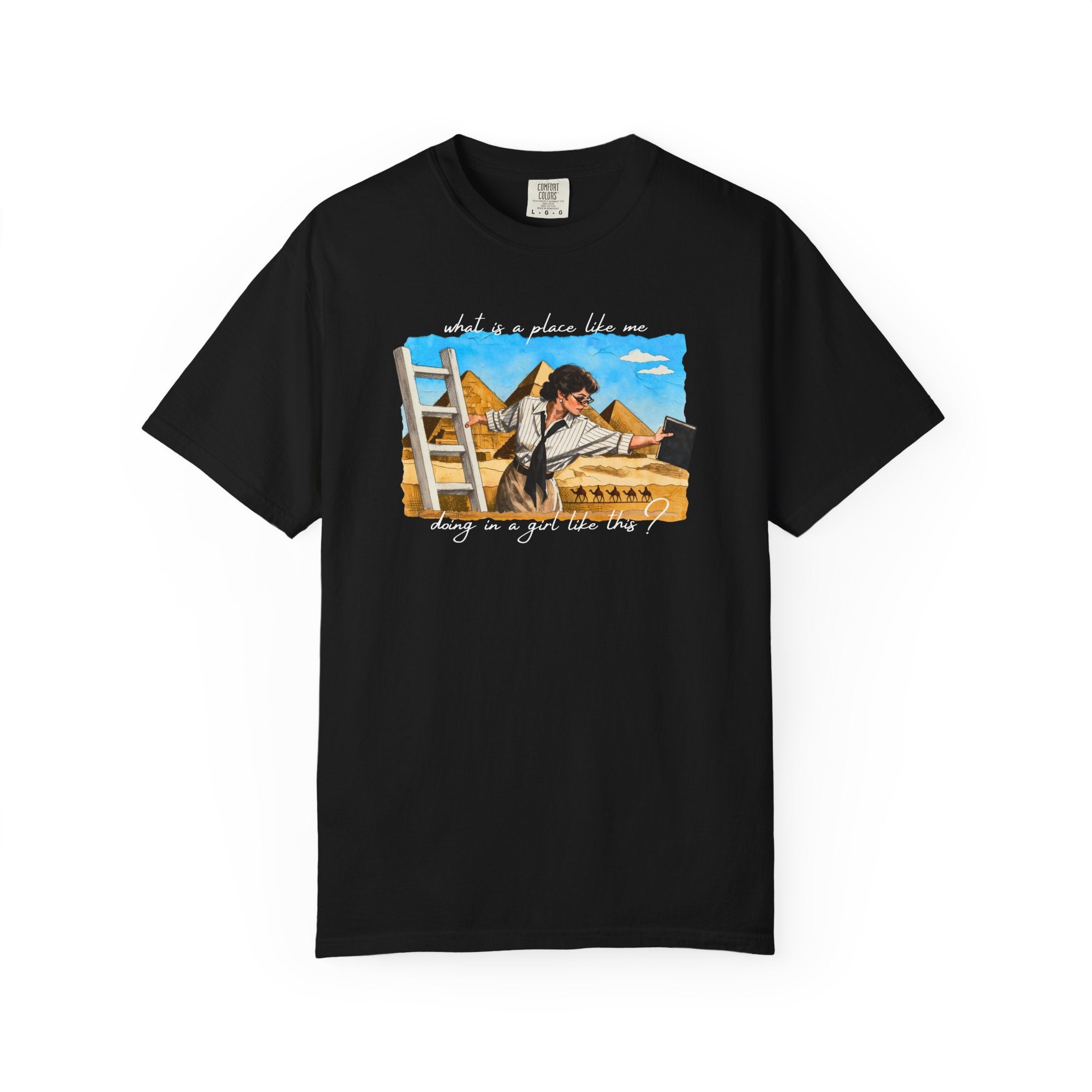 Evelyn Librarian Tee