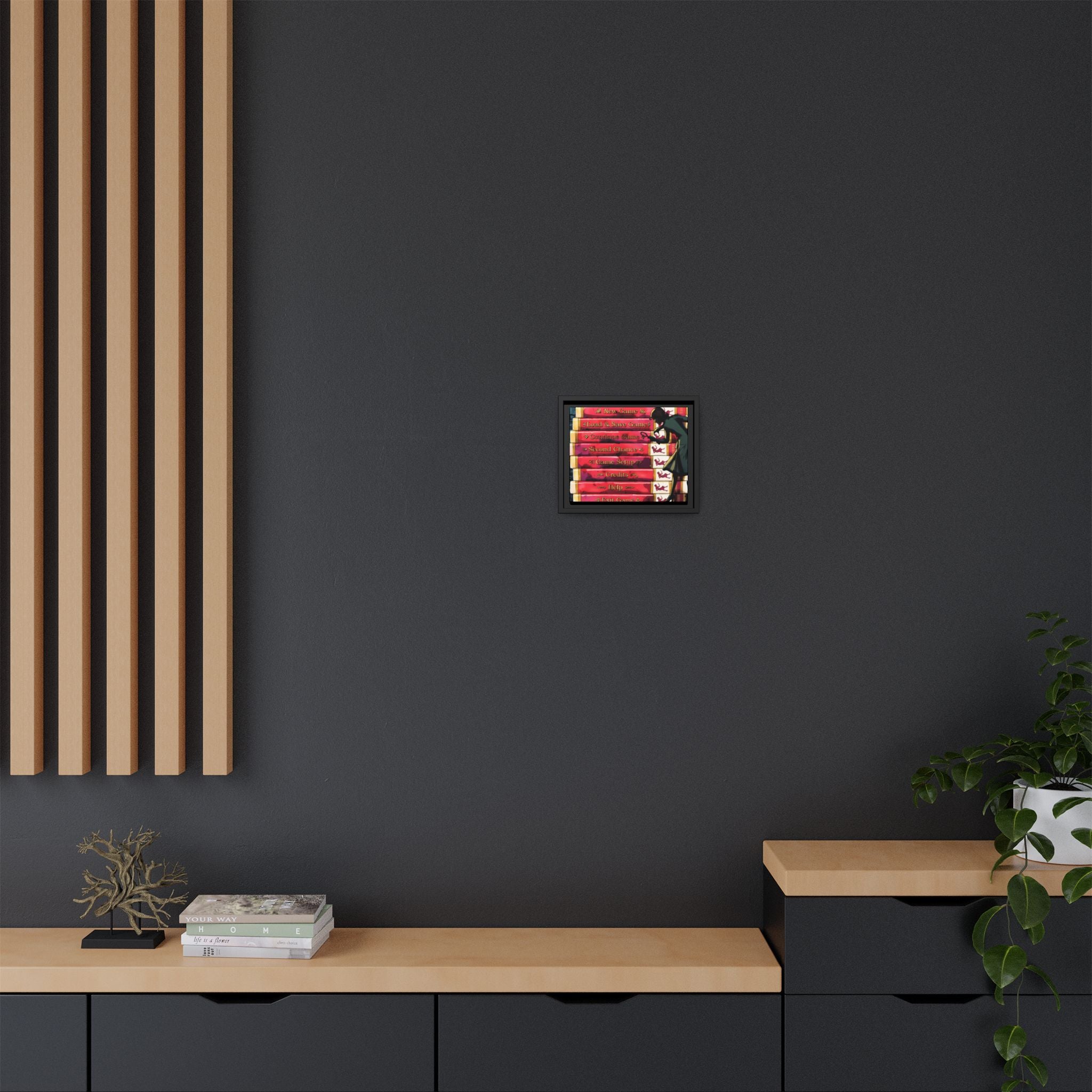 Detective Framed Canvas