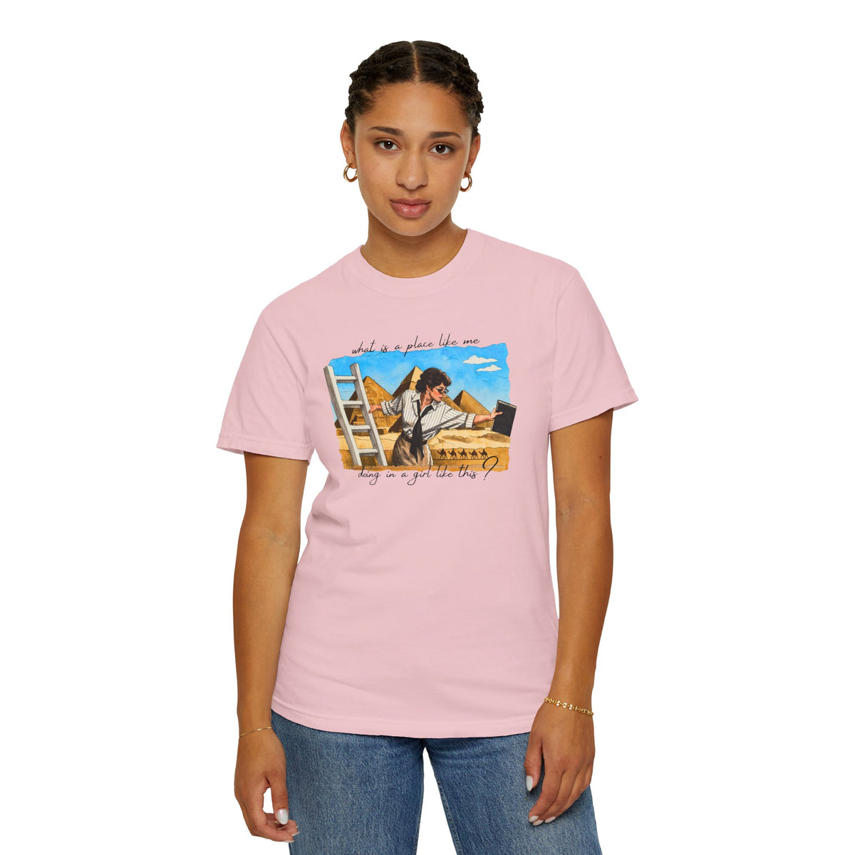Evelyn Librarian Tee