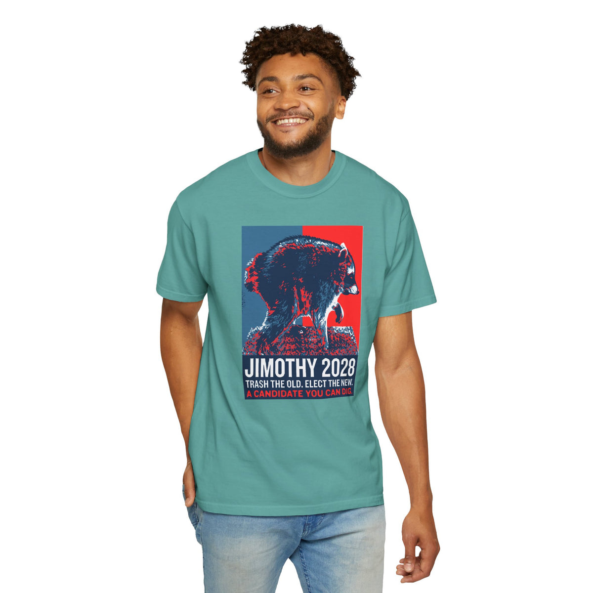 Jimothy 2028 Campaign Poster Tee