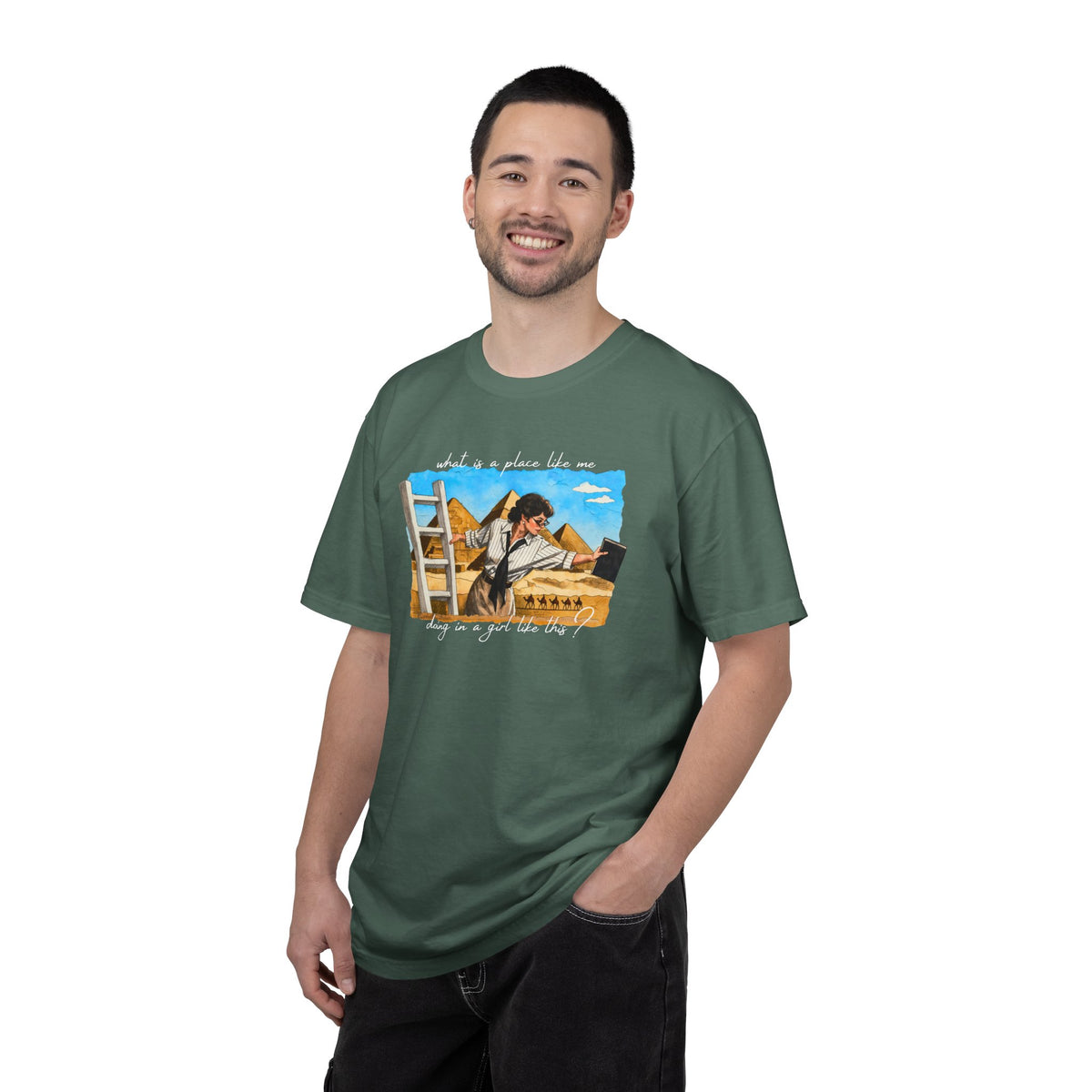 Evelyn Librarian Tee