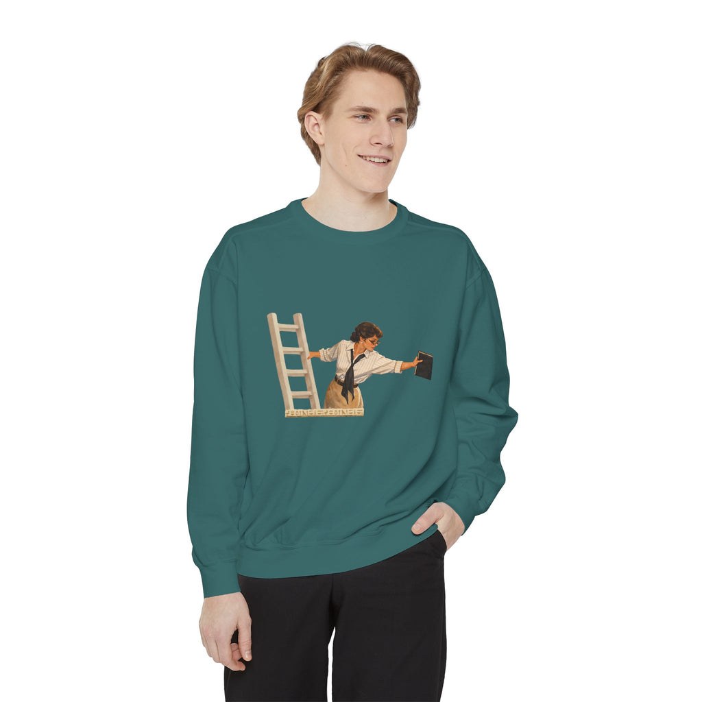 Evelyn Librarian Crewneck Sweatshirt