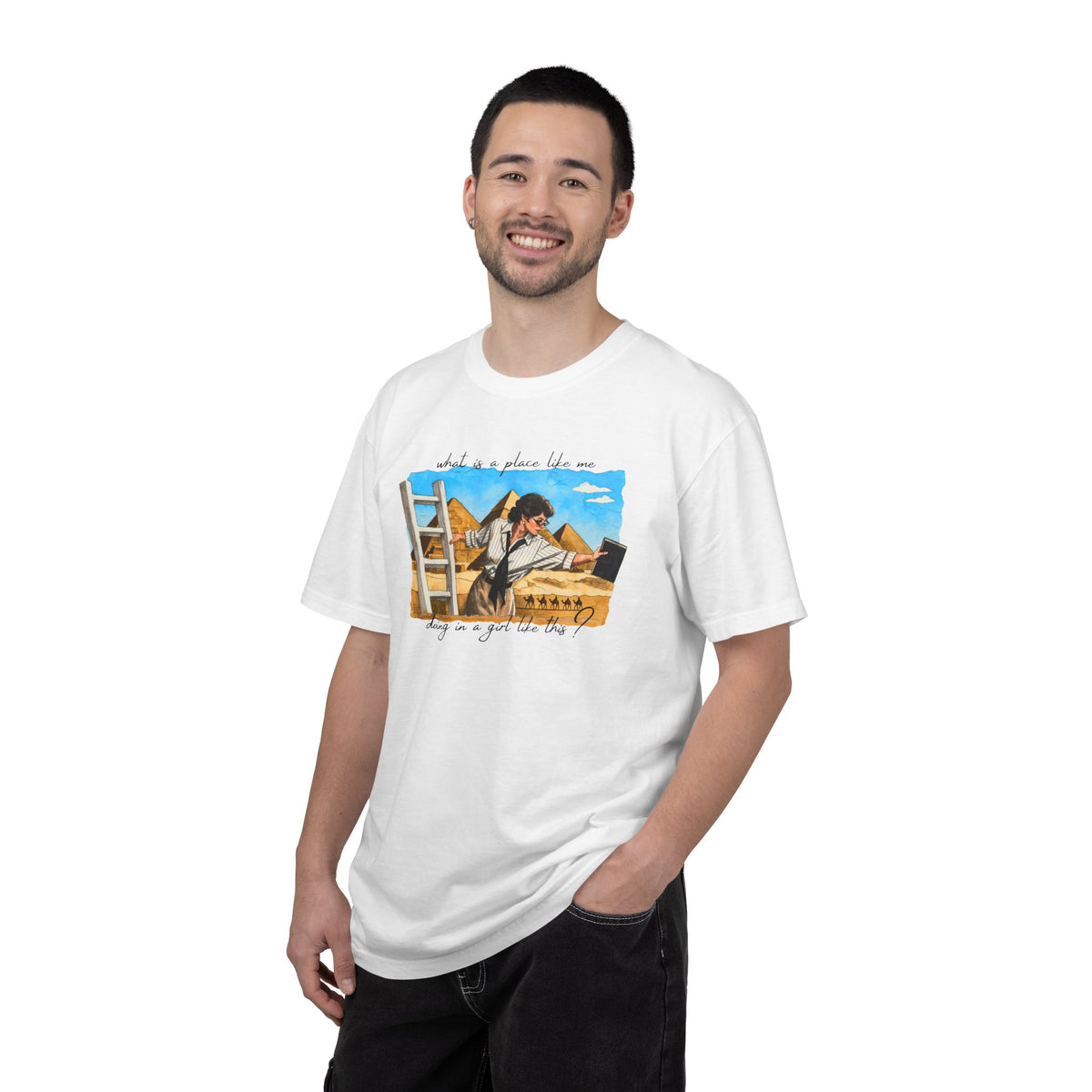 Evelyn Librarian Tee
