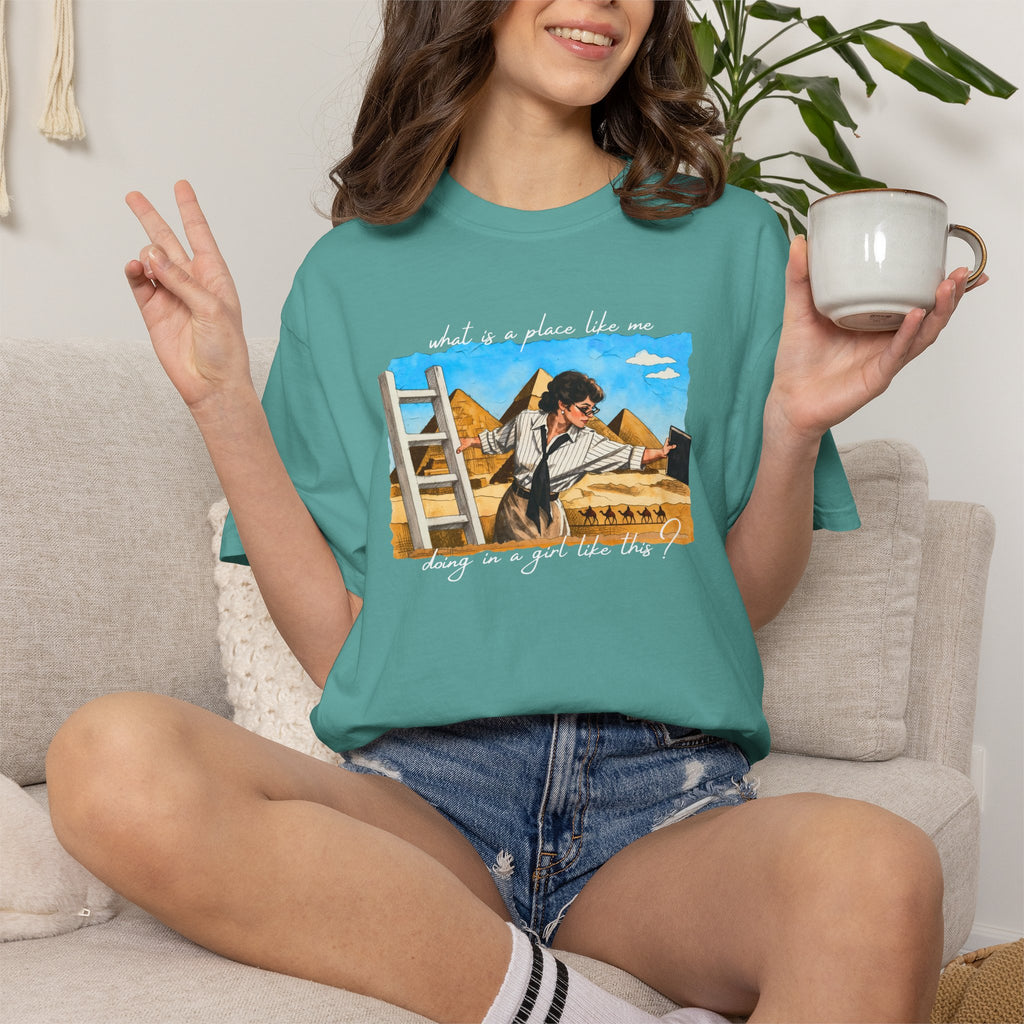 Evelyn Librarian Tee