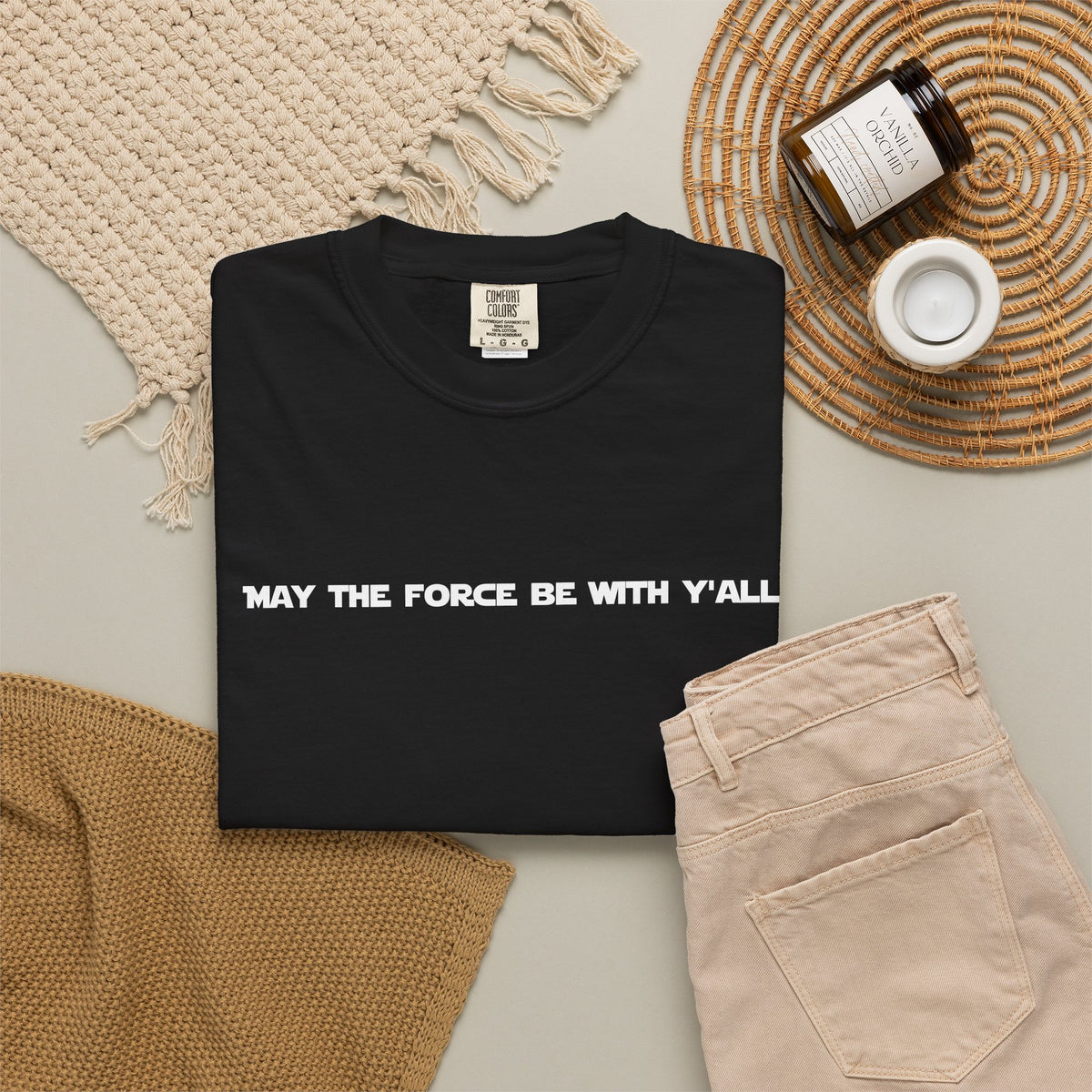 May the Force Be With Y'all Tee