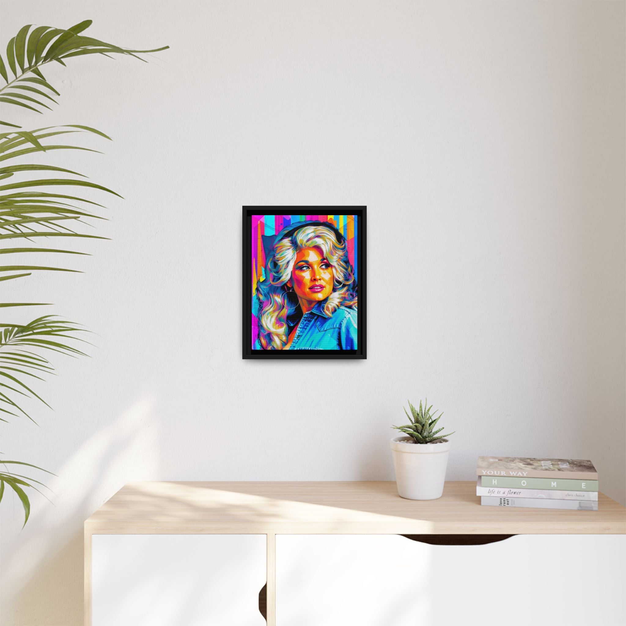 Queen of Country Framed Canvas