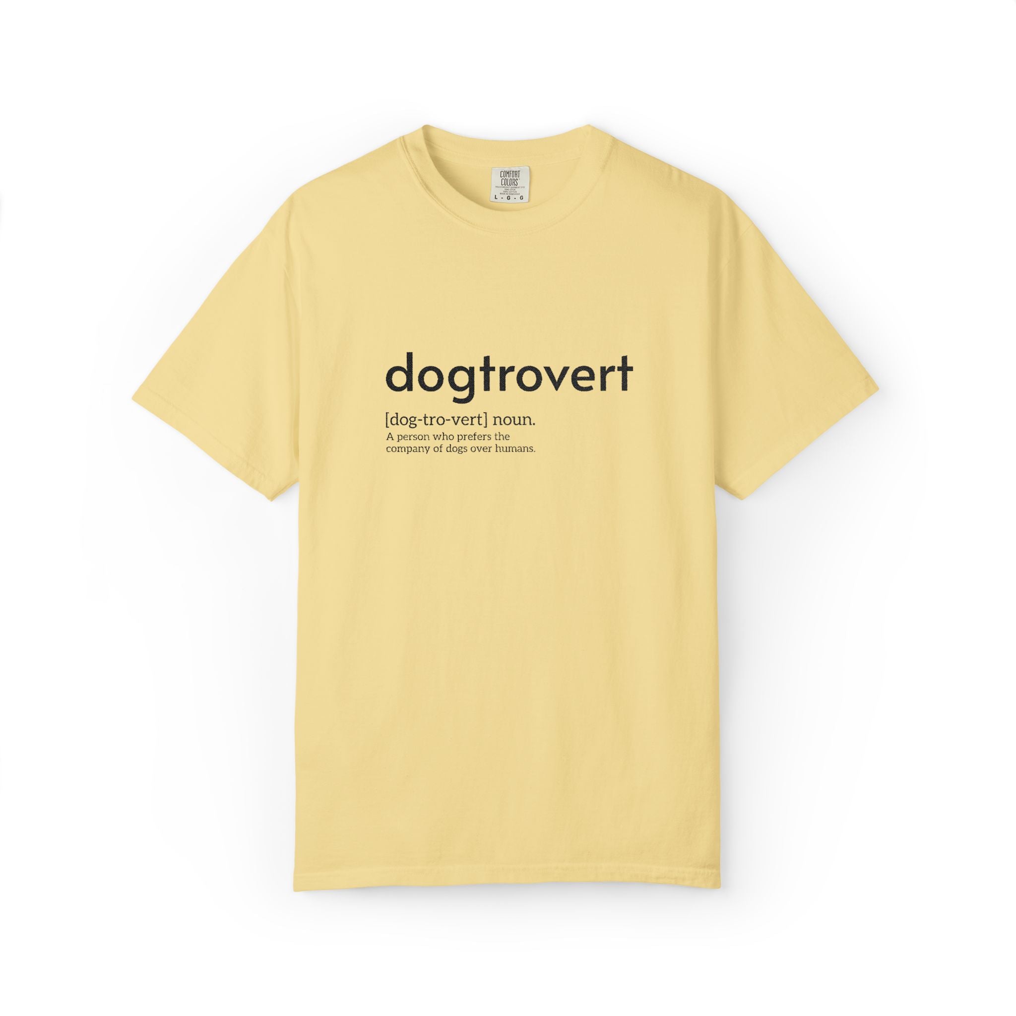 Dog-tro-vert Embroidered T-Shirt