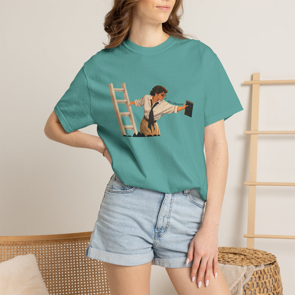 Evelyn Librarian Tee