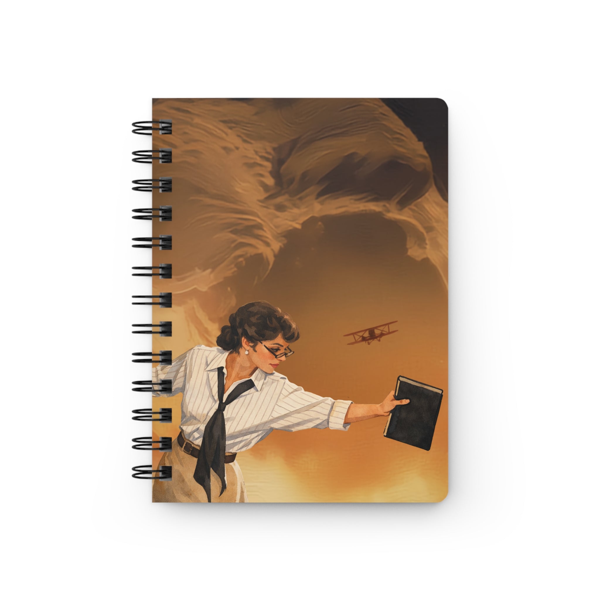 Evelyn Librarian Spiral Notebook