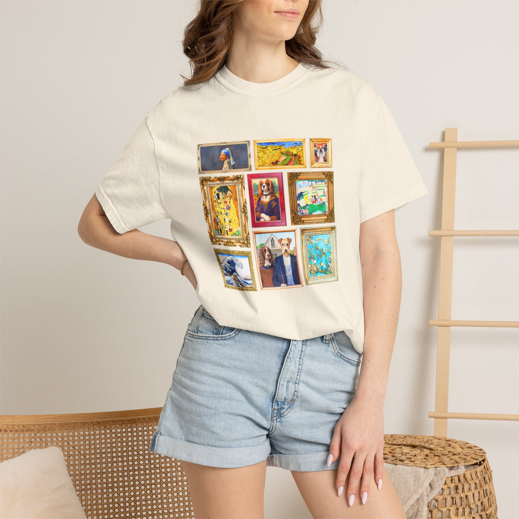 Dog Art Gallery Tee