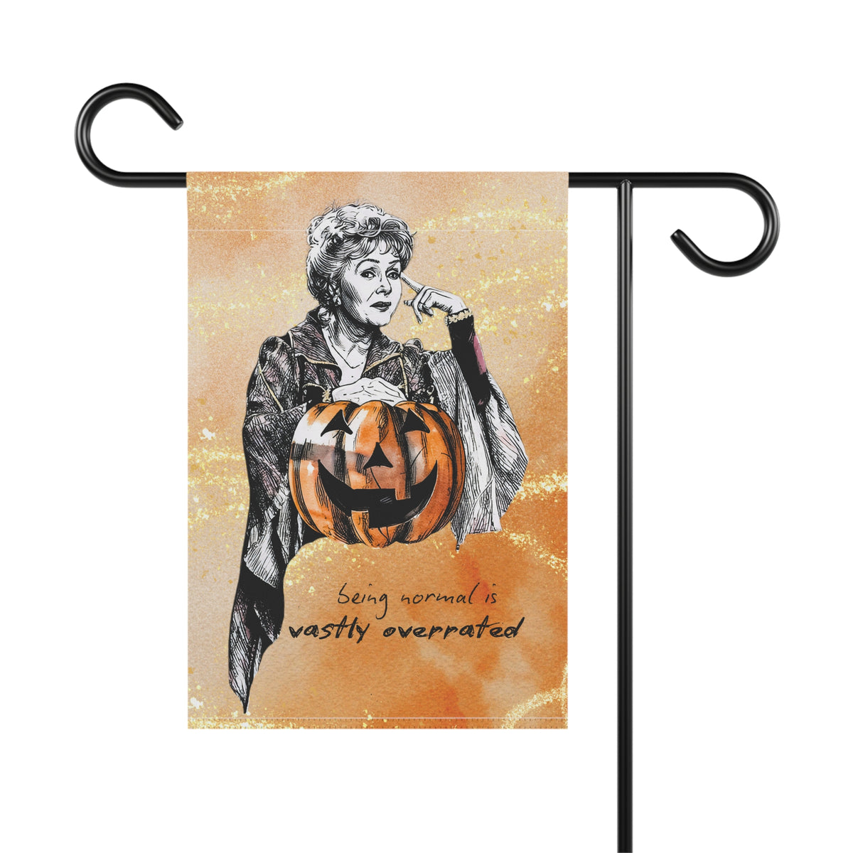 Vintage Halloween Garden Banner