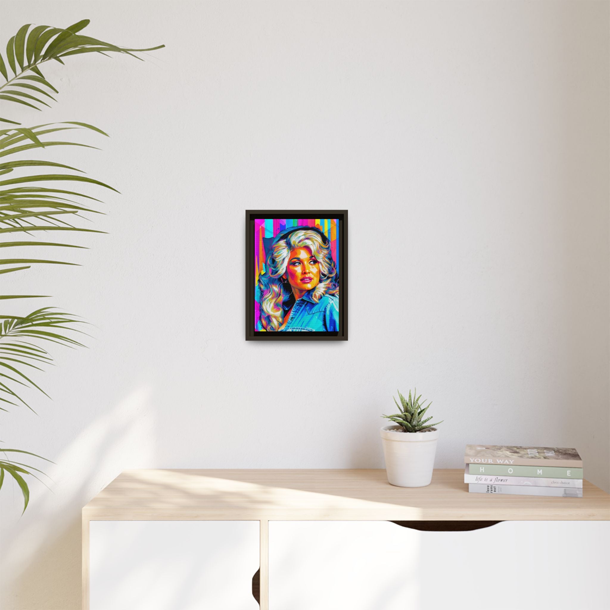 Queen of Country Framed Canvas