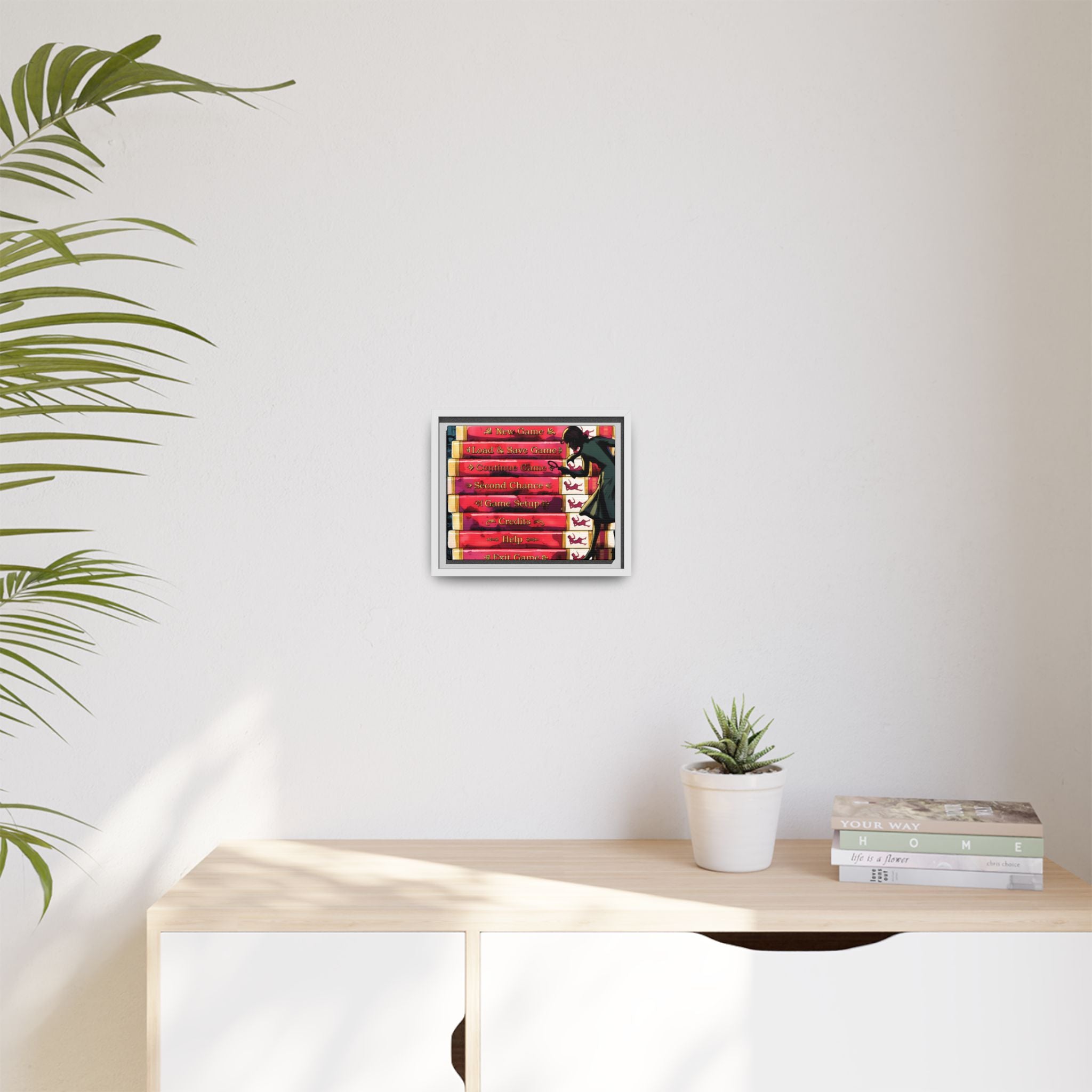 Detective Framed Canvas