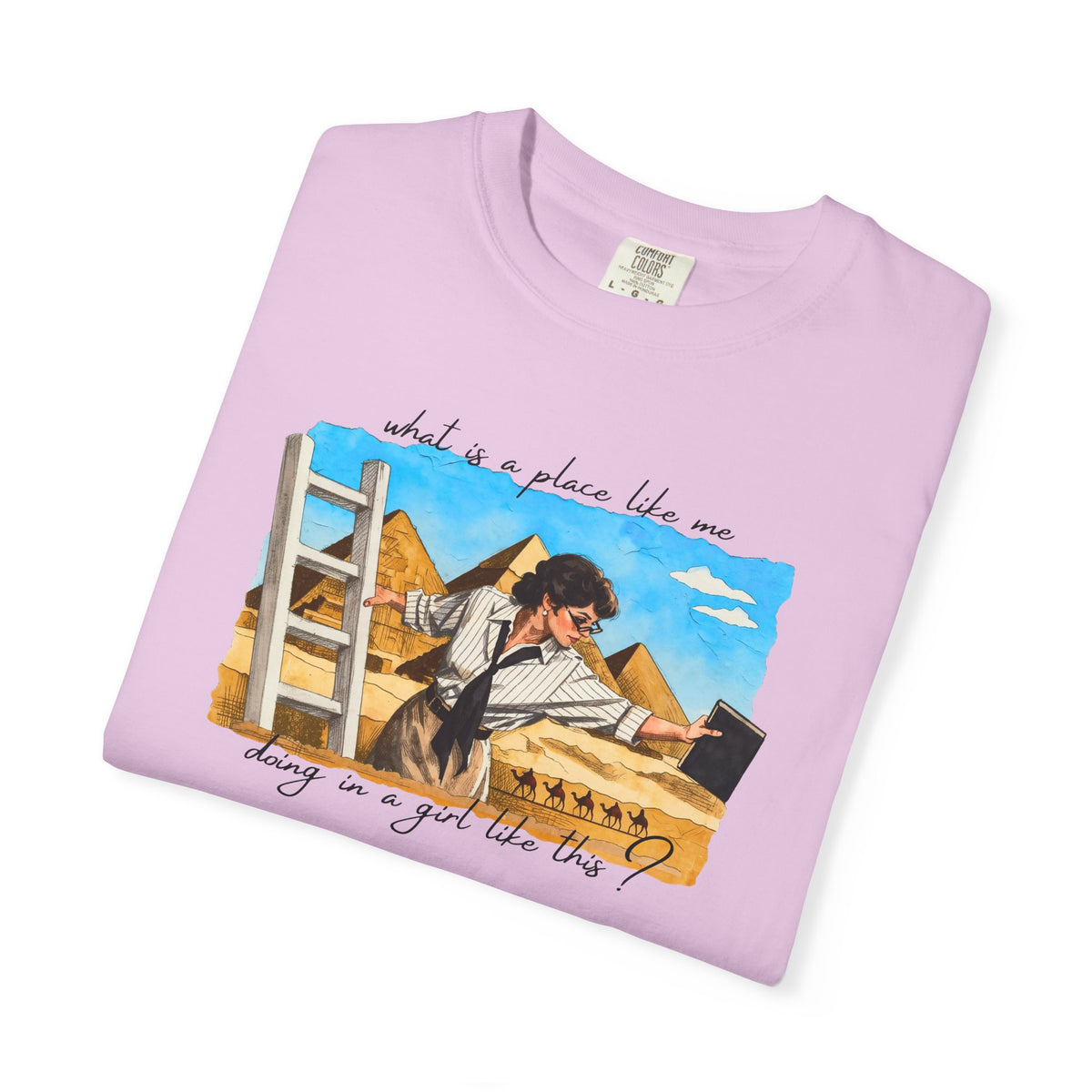 Evelyn Librarian Tee
