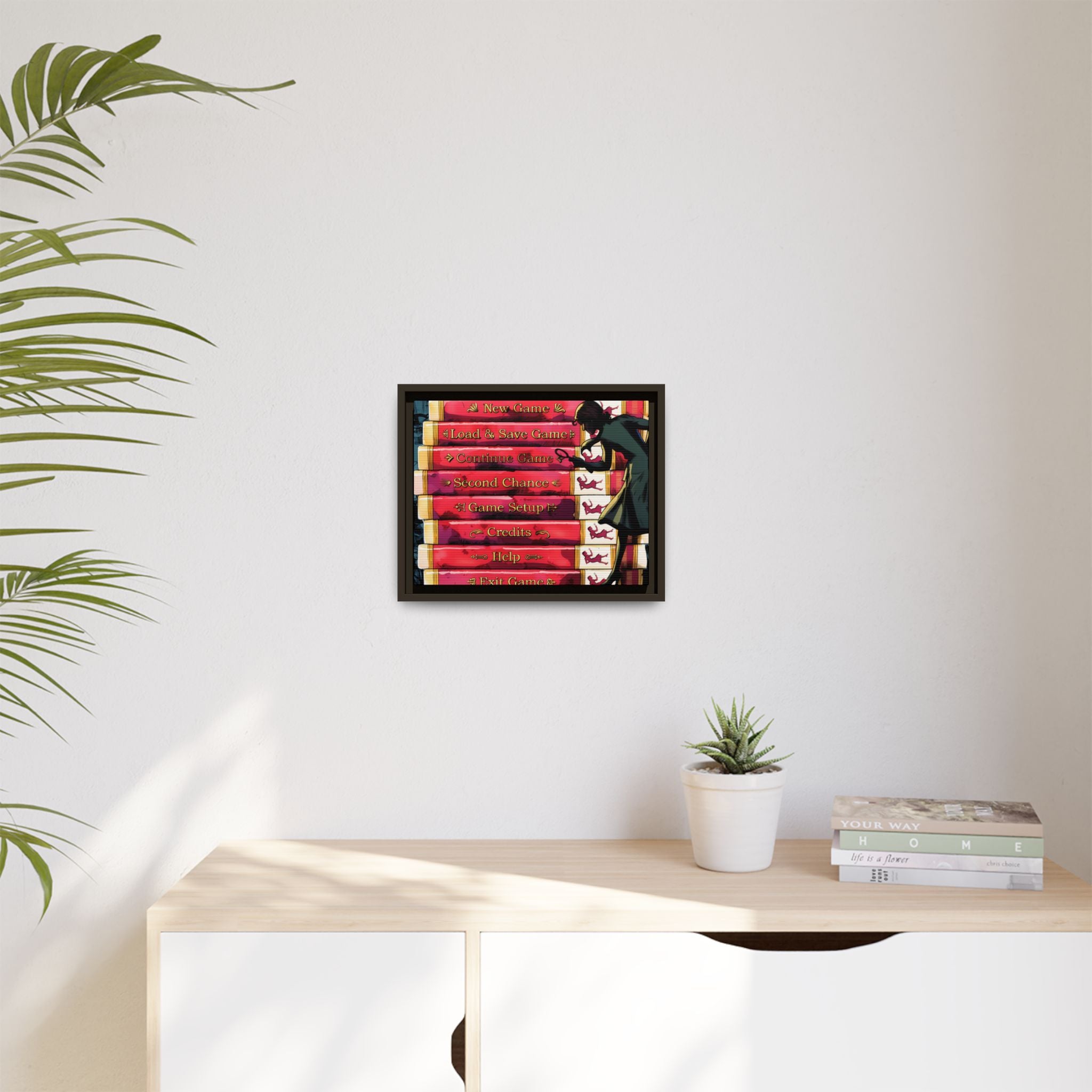 Detective Framed Canvas