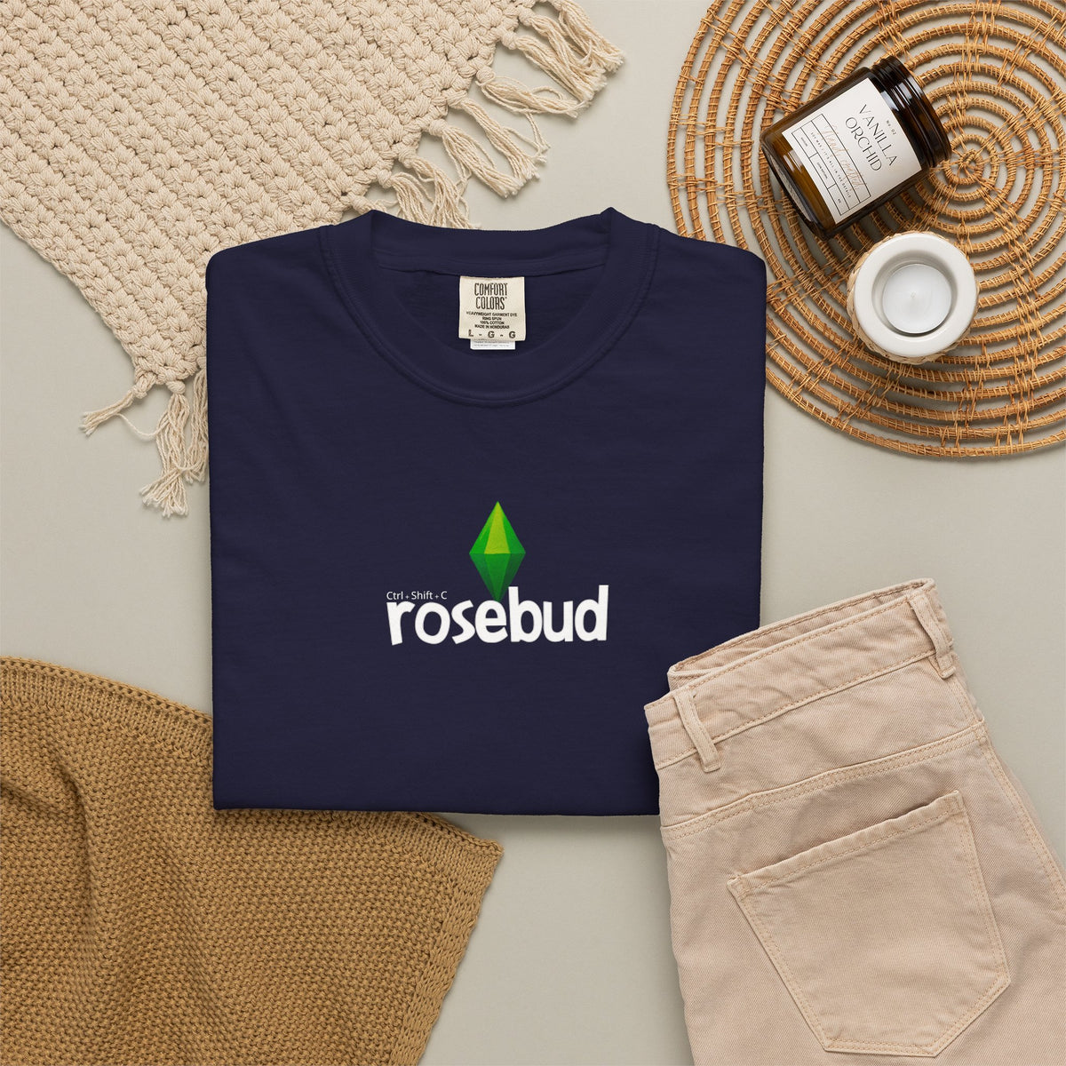 Rosebud Gamer Tee