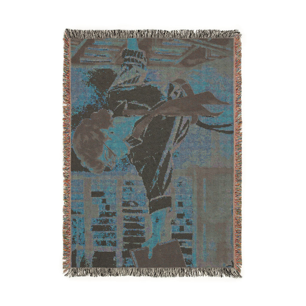 Evelyn Librarian Woven Blanket