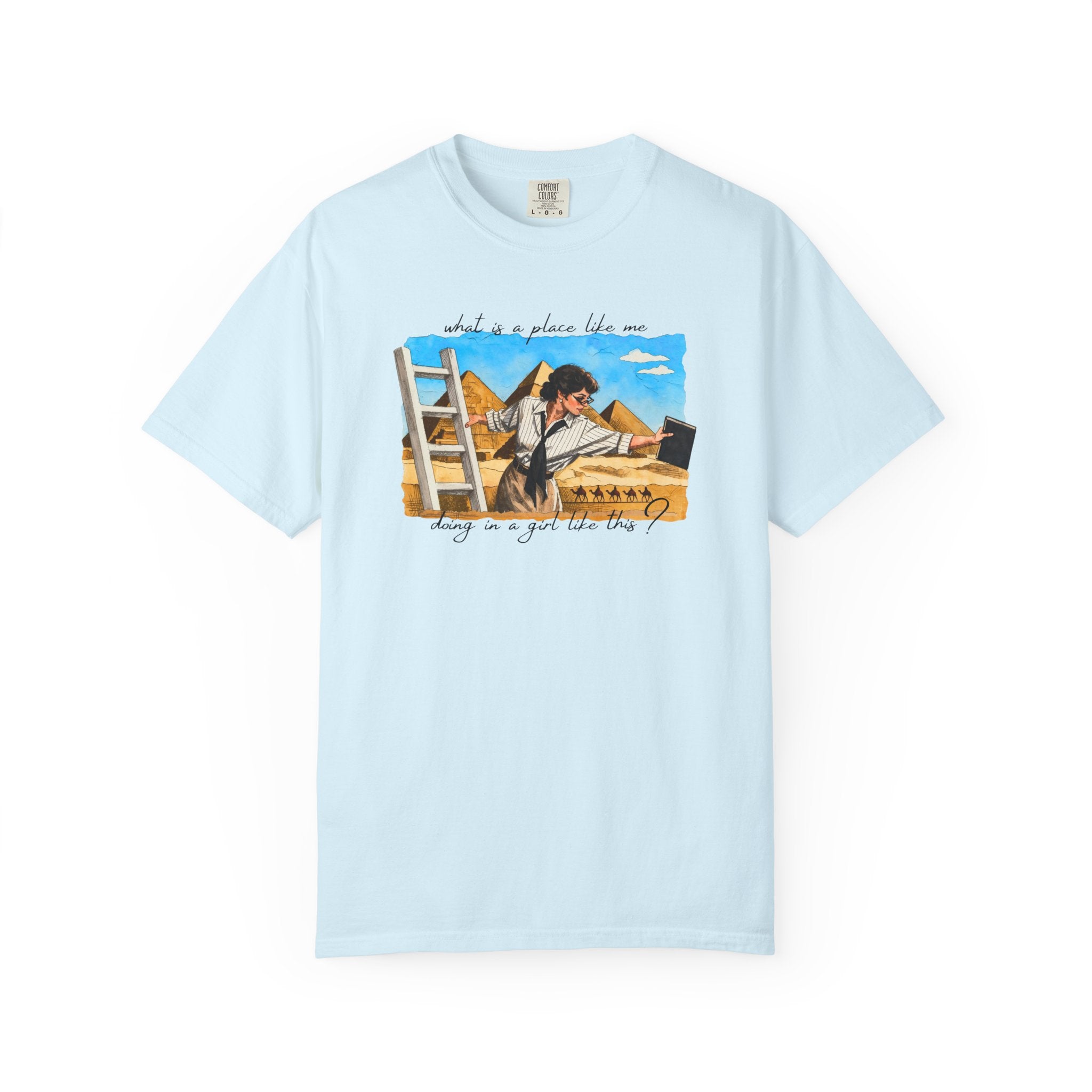Evelyn Librarian Tee