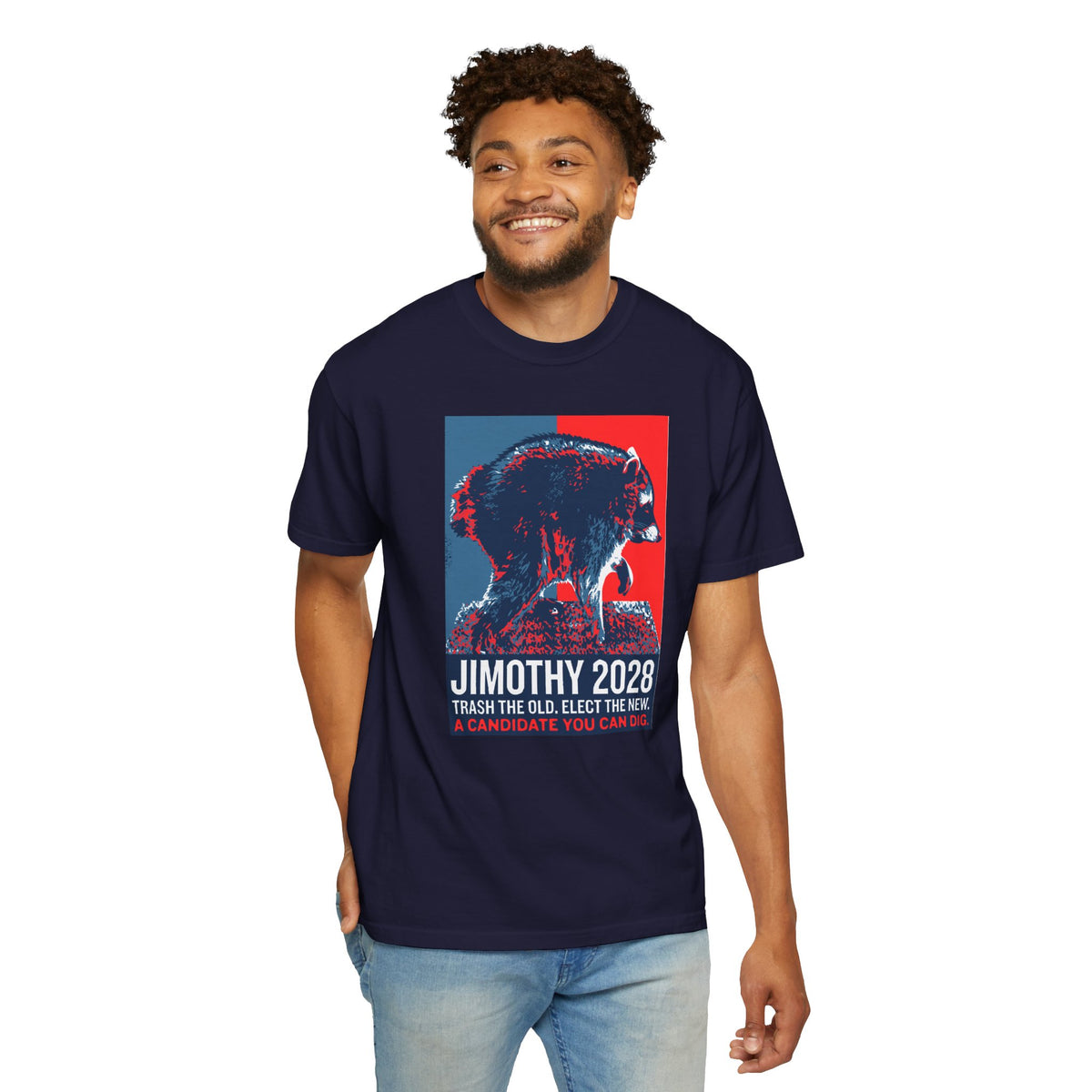 Jimothy 2028 Campaign Poster Tee