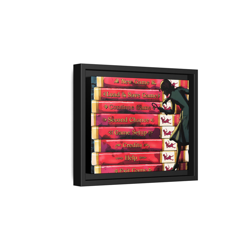 Detective Framed Canvas