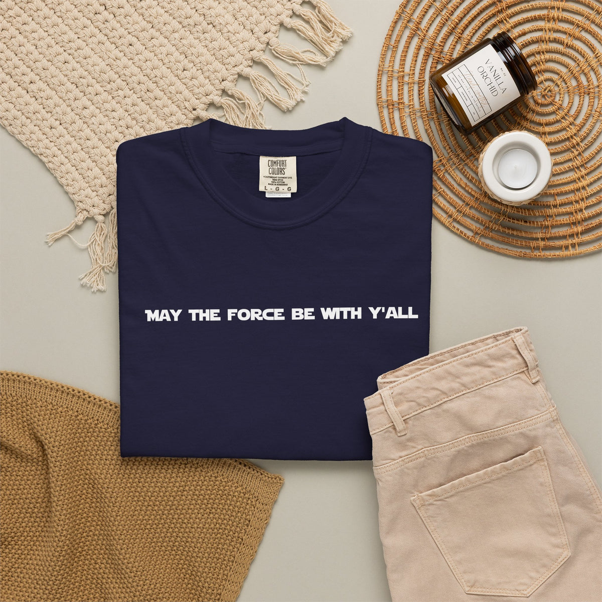 May the Force Be With Y'all Tee