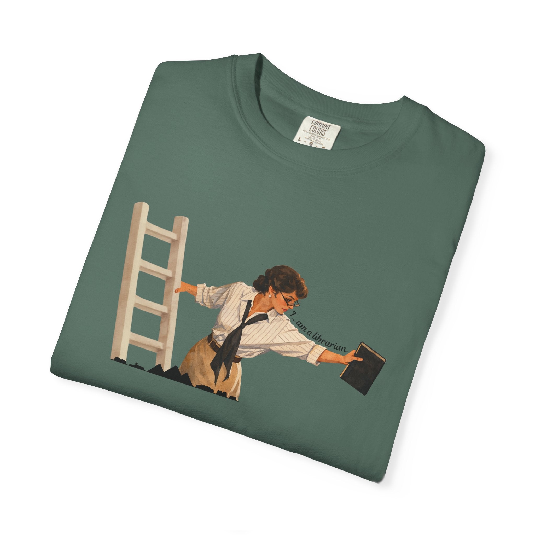 Evelyn Librarian Tee