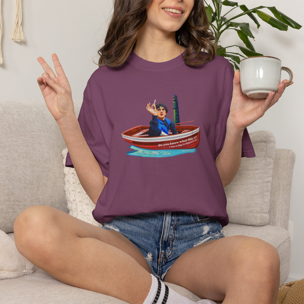 Widow's Peak Evan Tee