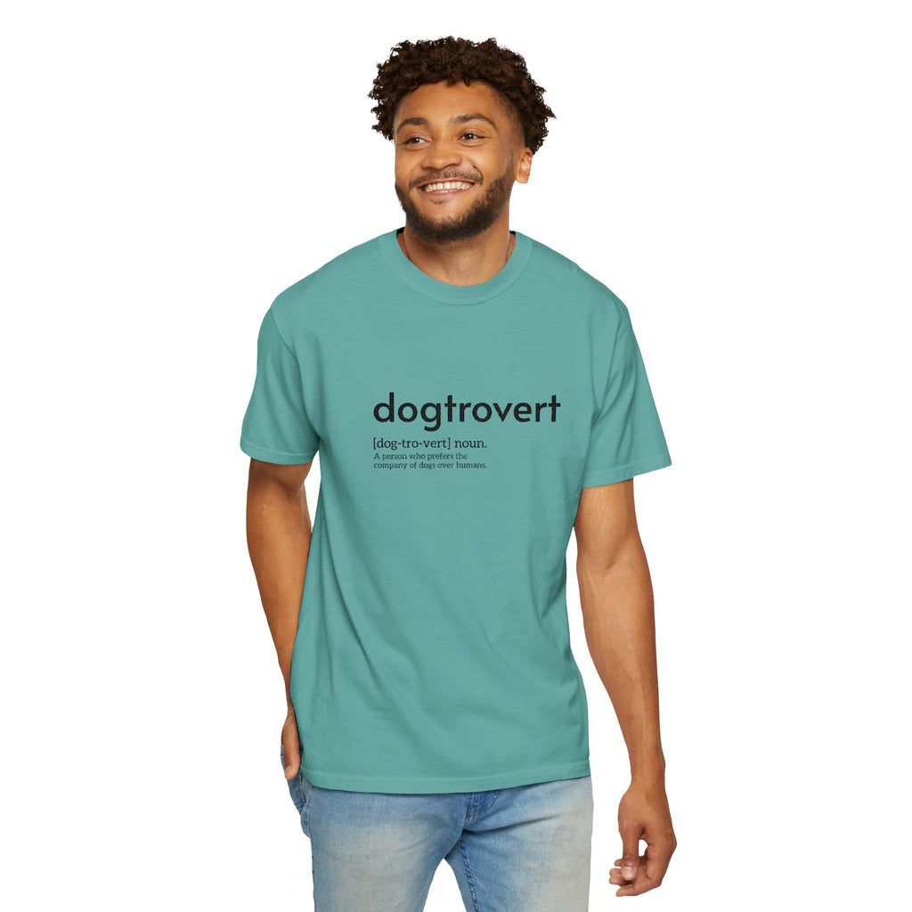 Dog-tro-vert Embroidered T-Shirt