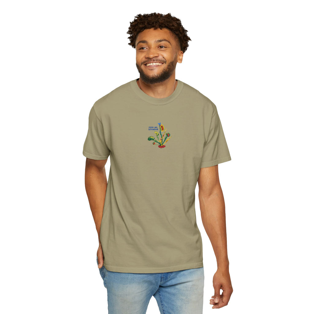 Feed Me Seymour Embroidered Tee