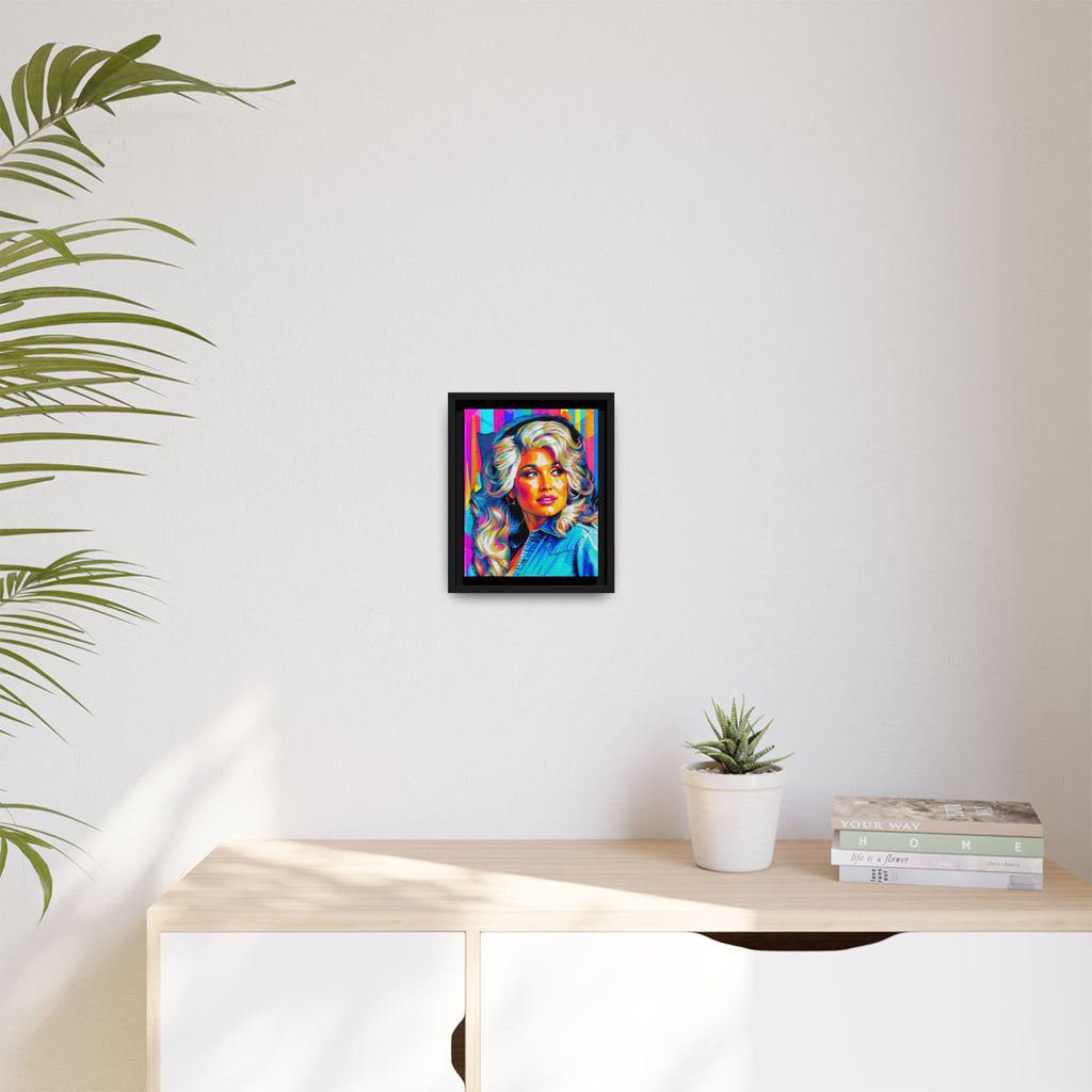 Queen of Country Framed Canvas