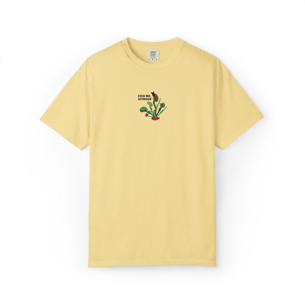Embroidered Feed Me Seymour Tee