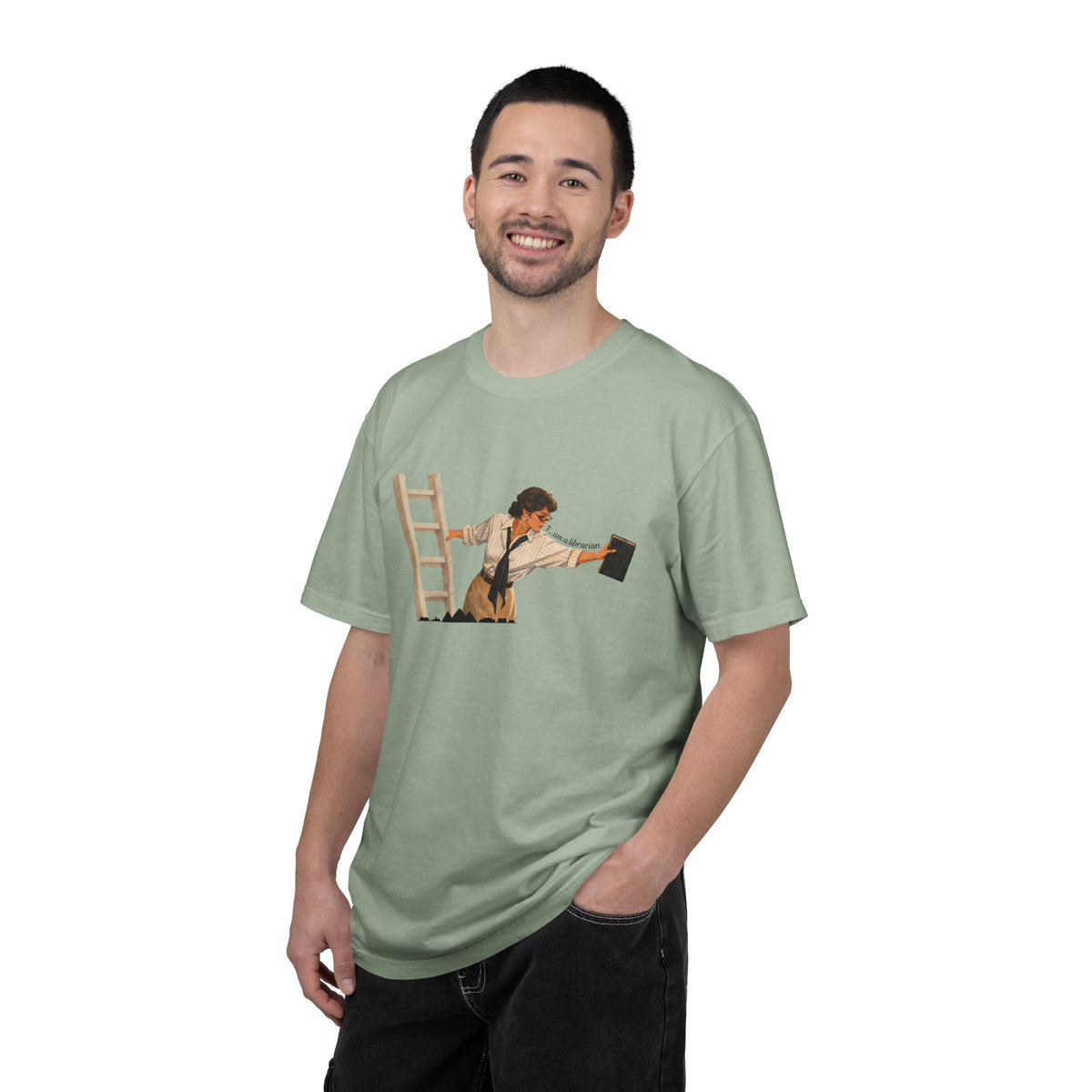 Evelyn Librarian Tee
