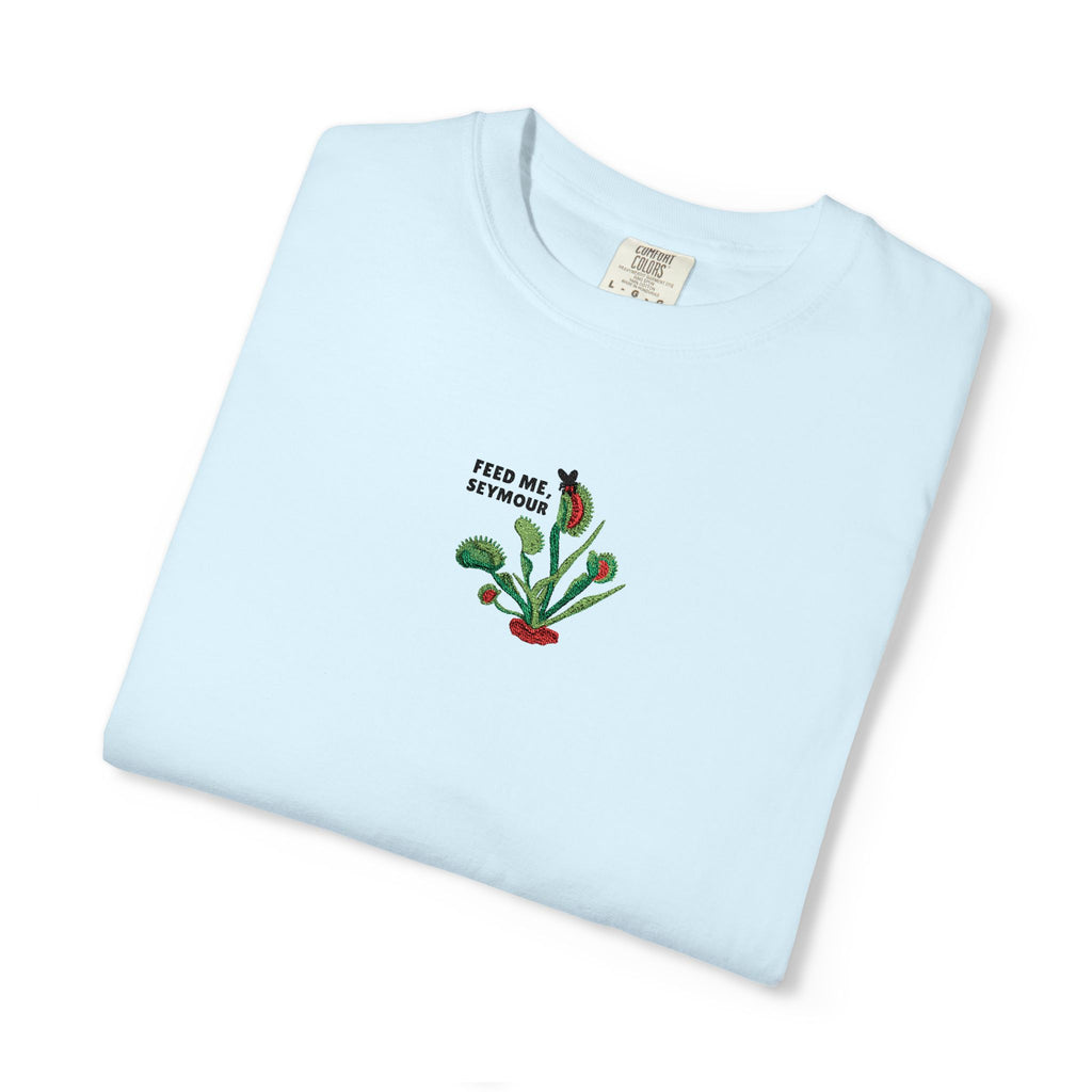 Embroidered Feed Me Seymour Tee