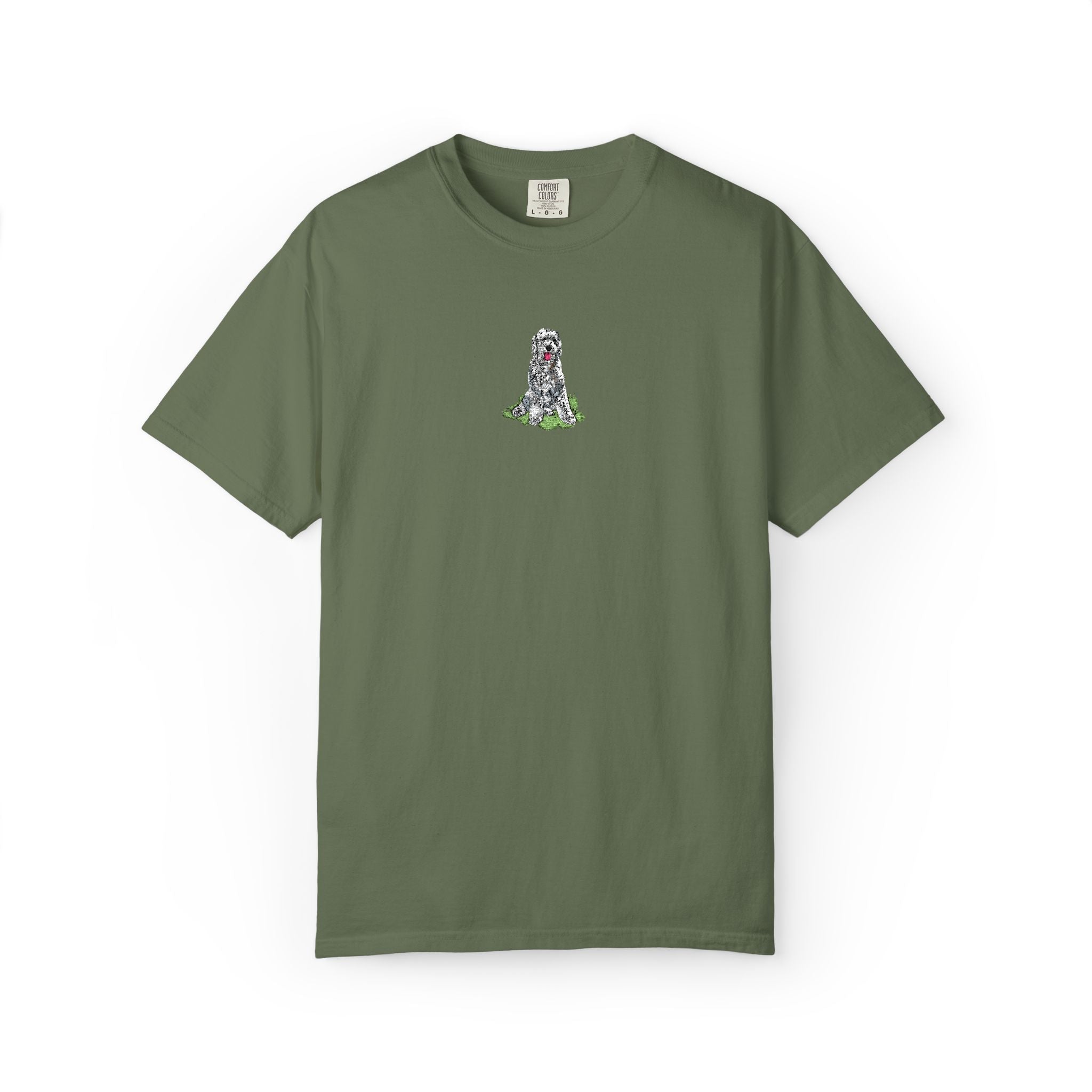 Sheepadoodle Embroidered Tee