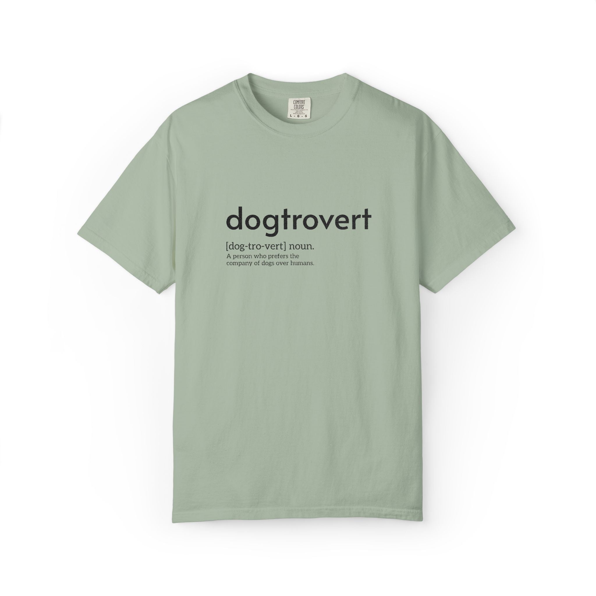 Dog-tro-vert Embroidered T-Shirt