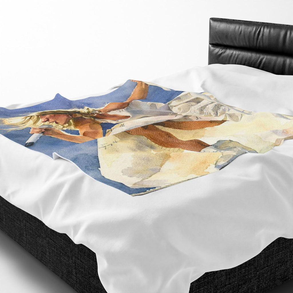 Music Lover Plush Blanket