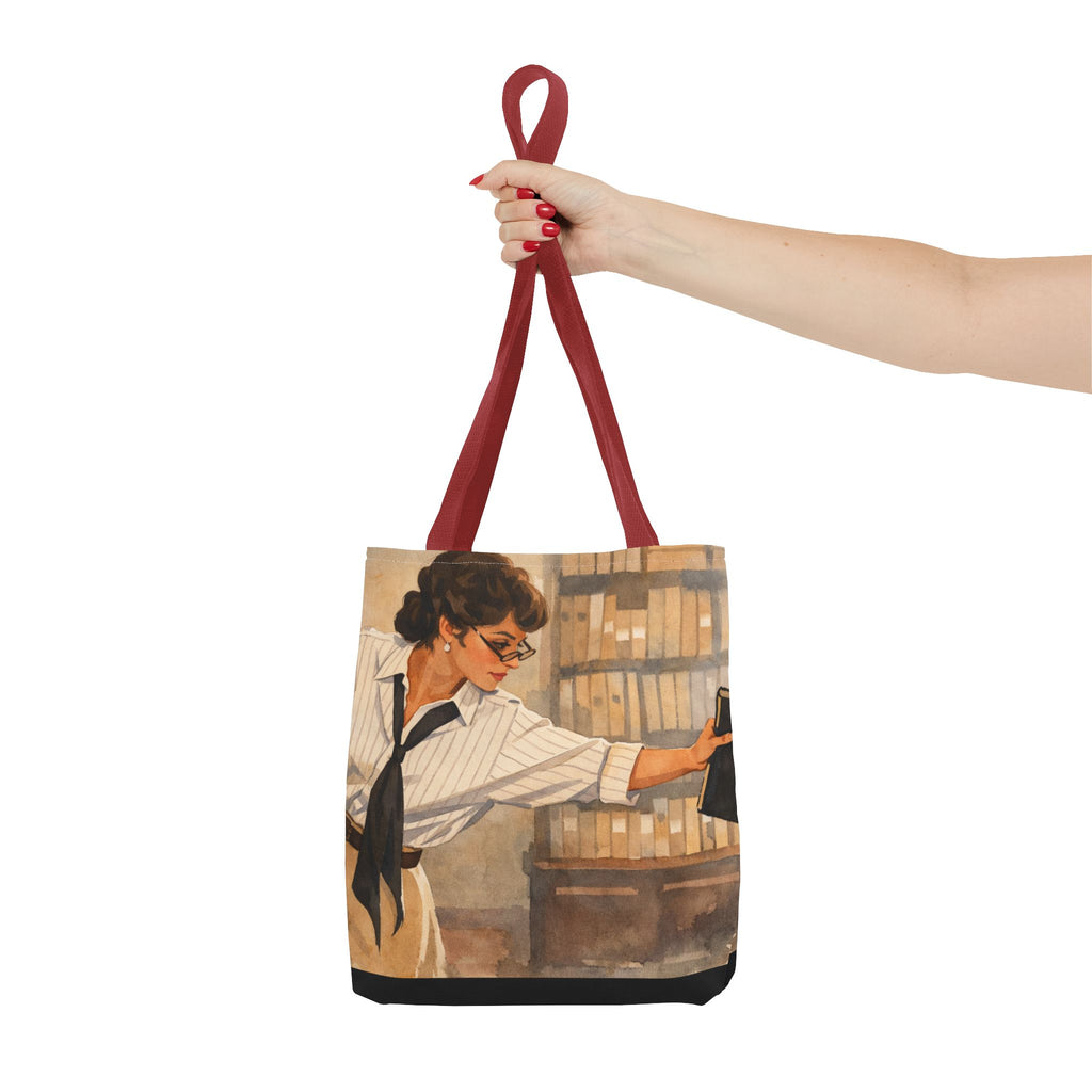 Evelyn Librarian Tote Bag