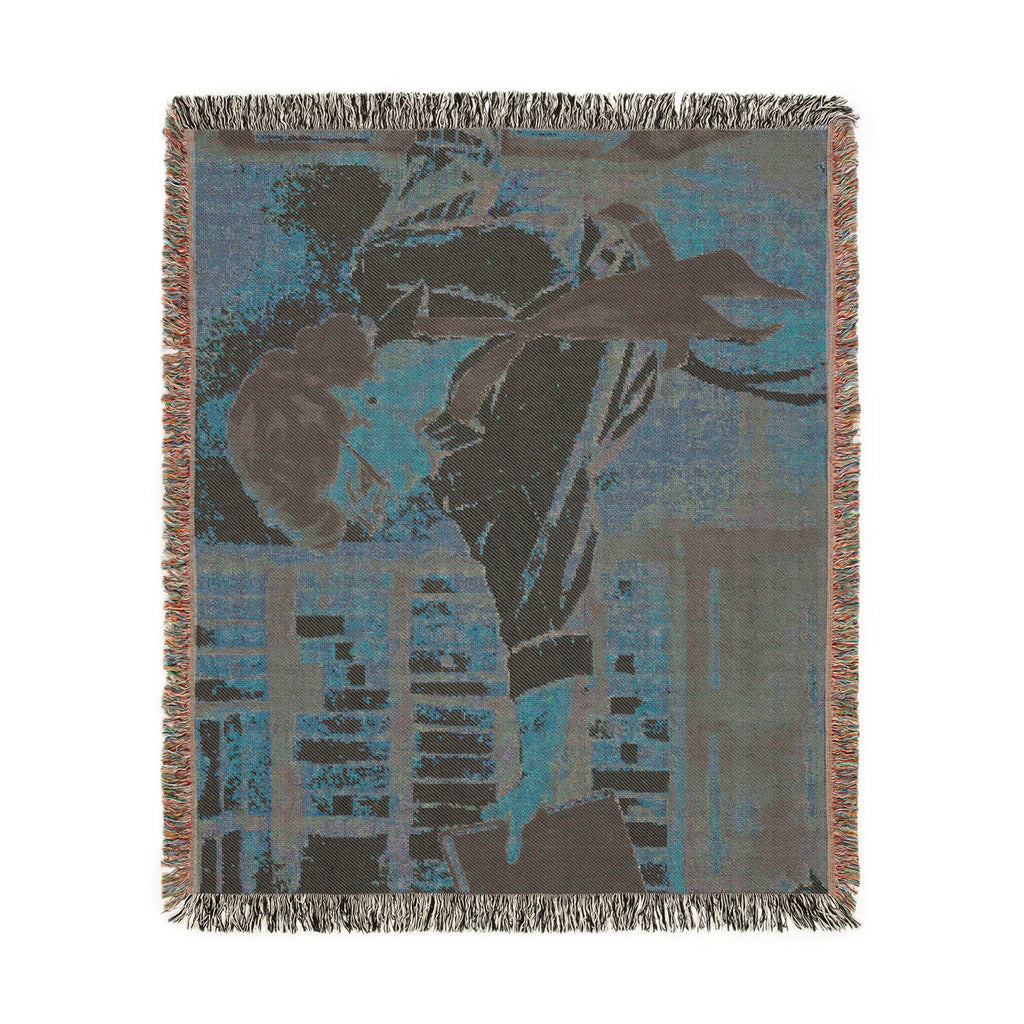 Evelyn Librarian Woven Blanket